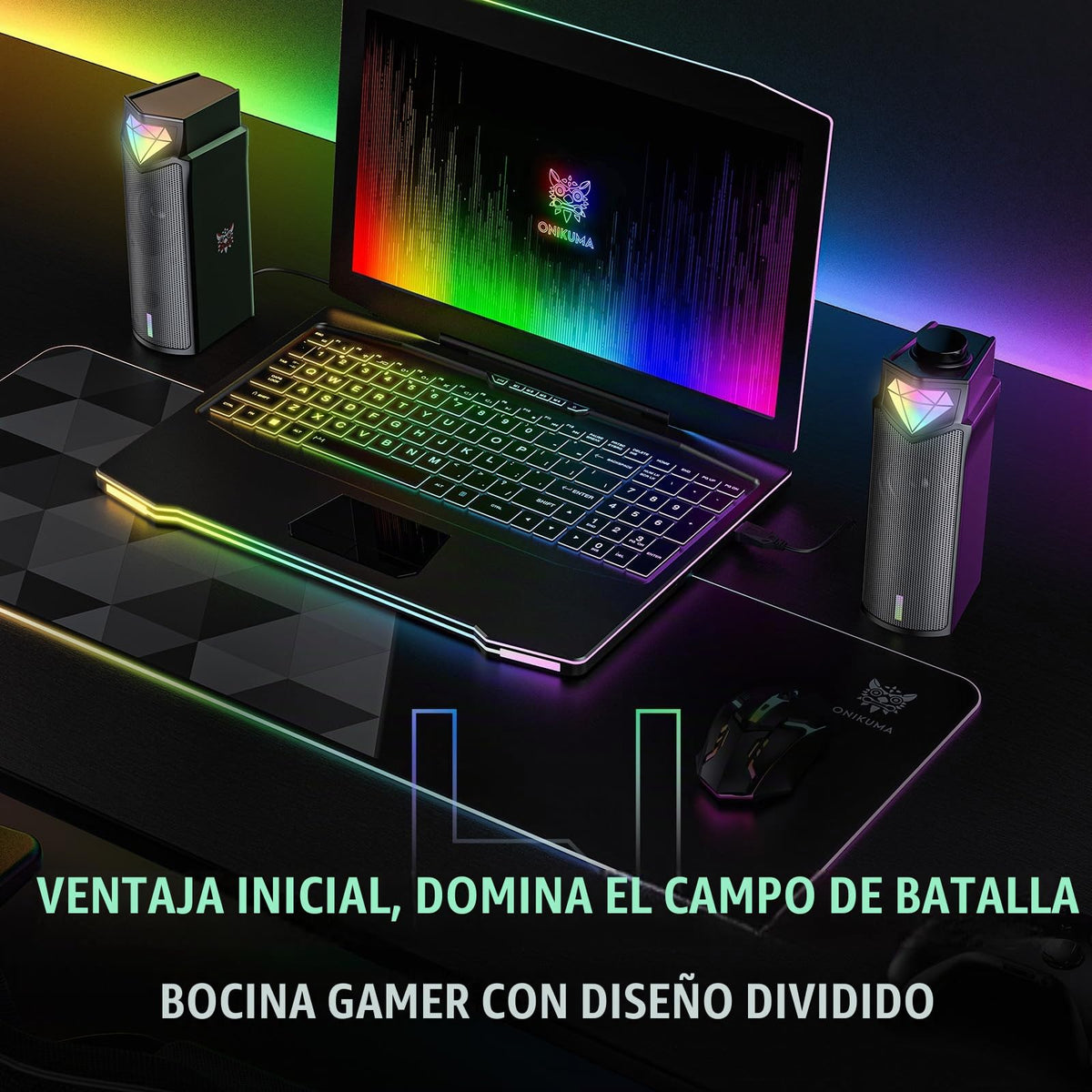 Barra de Audio Onikuma L1 USN Negro