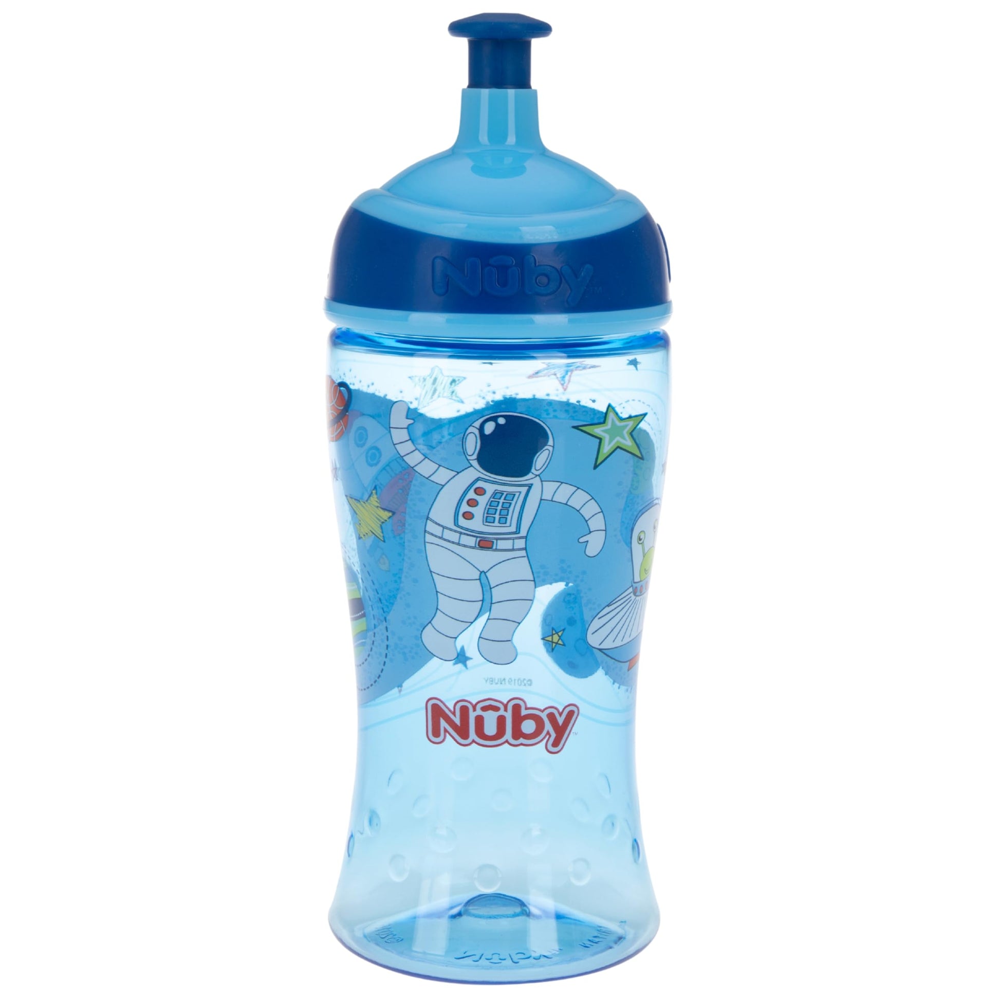 Botella para Agua con Pop Up Nuby Multicolor para Niños