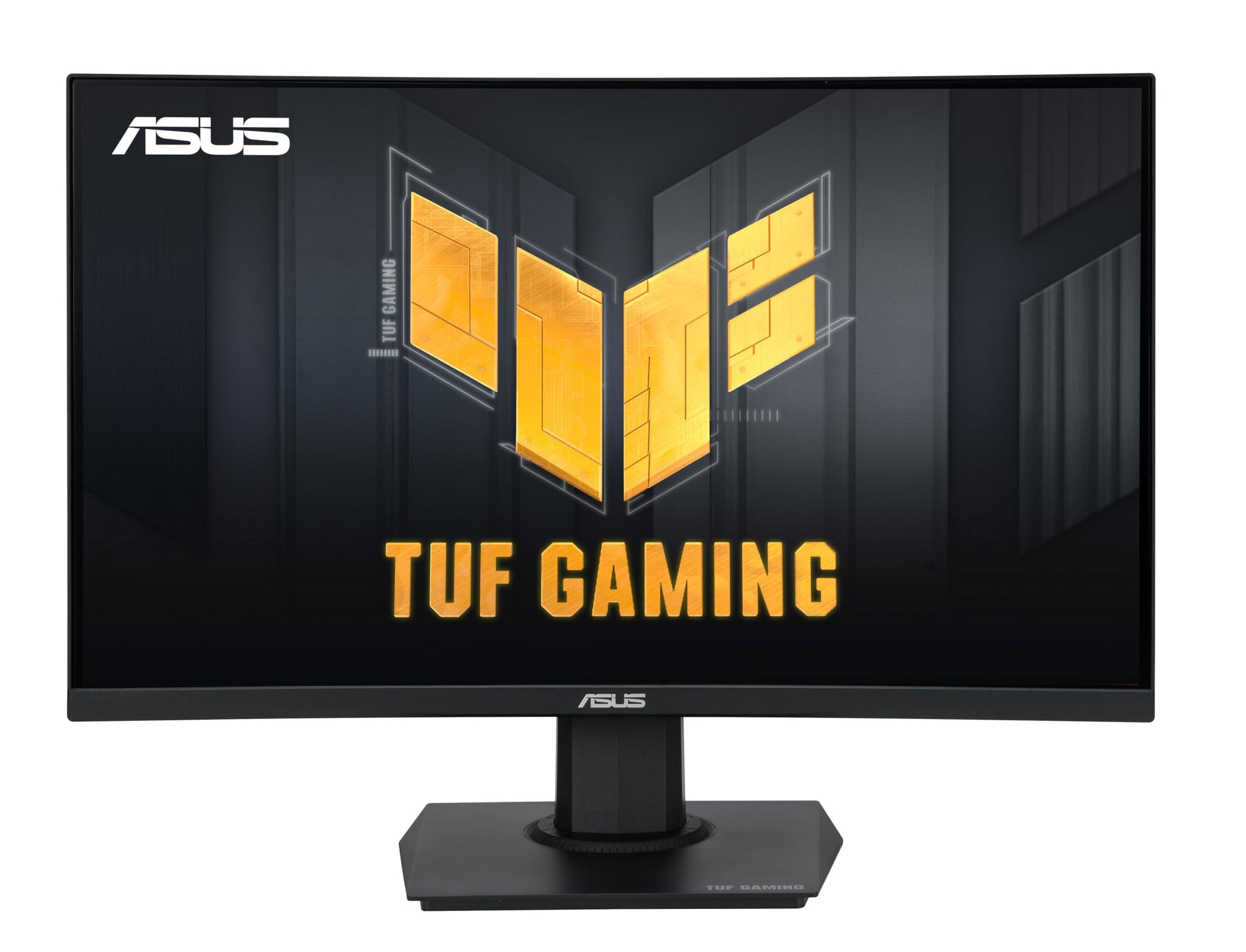 ASUS TUF Gaming Monitor Curvado de 24 Pulgadas (23.6 Pulgadas Visible) - FHD, 180Hz, 1ms, DCI-P3 90%, sincronización Extrema de desenfoque de Movimiento bajo, FreeSync, Mejora de Sombra, Cuidado de