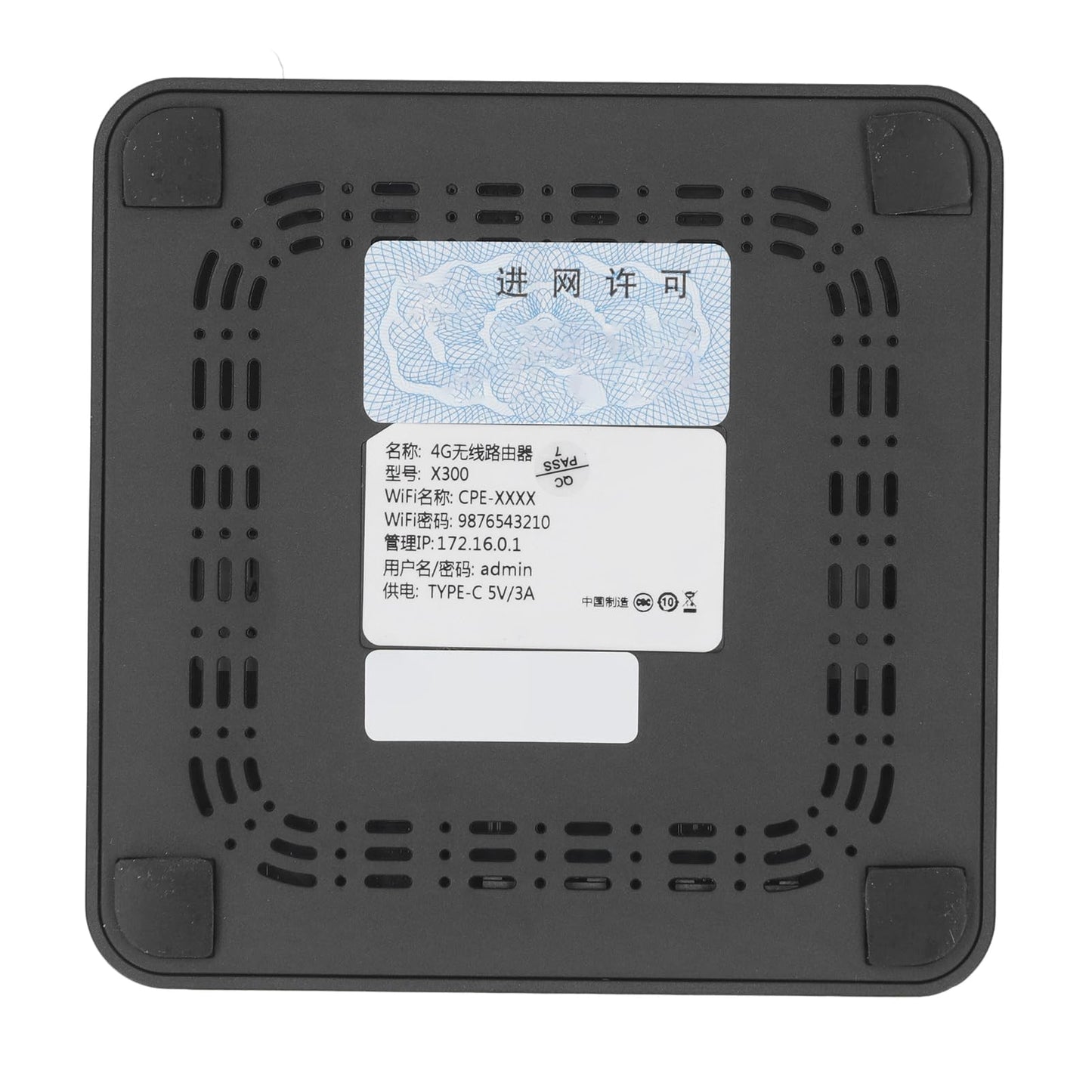 Enrutador de Viaje 4G LTE WiFi Portátil para Europeos con 2 Puertos Gigabit Ethernet y Tarjeta Nano SIM