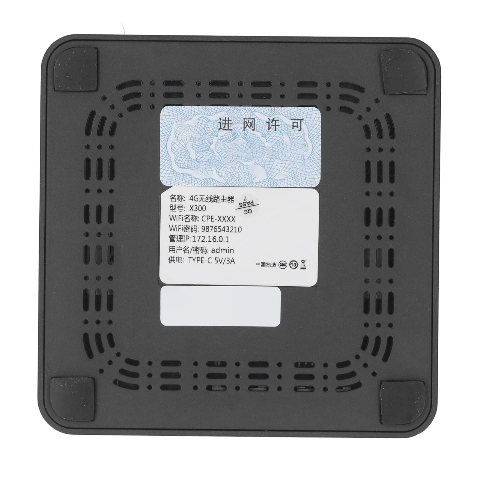 Enrutador de Viaje 4G LTE WiFi Portátil para Europeos con 2 Puertos Gigabit Ethernet y Tarjeta Nano SIM