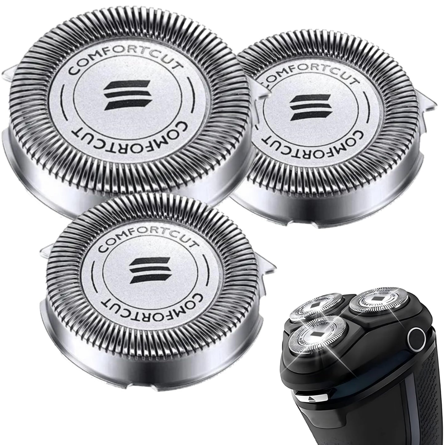 Cabezal de Repuesto TRYXZSZ Compatible con Philips Norelco para Series 3000, 2000, 1000 y S738