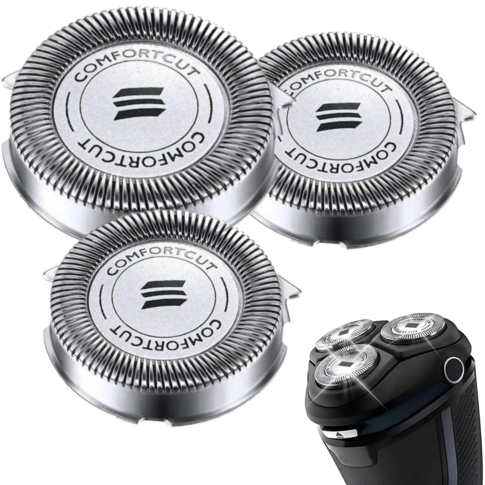 Cabezal de Repuesto TRYXZSZ Compatible con Philips Norelco para Series 3000, 2000, 1000 y S738