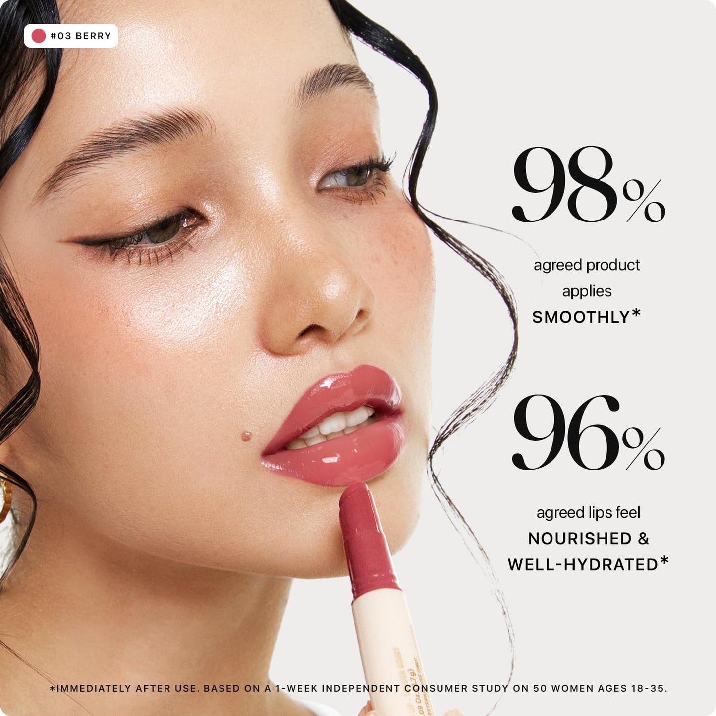 Nature Republic- HONEY MELTING LIP (03 BERRY) K-BEAUTY, Bálsamo labial, Tinte, Coreano, Brillo labial, Lindo, Resplandor