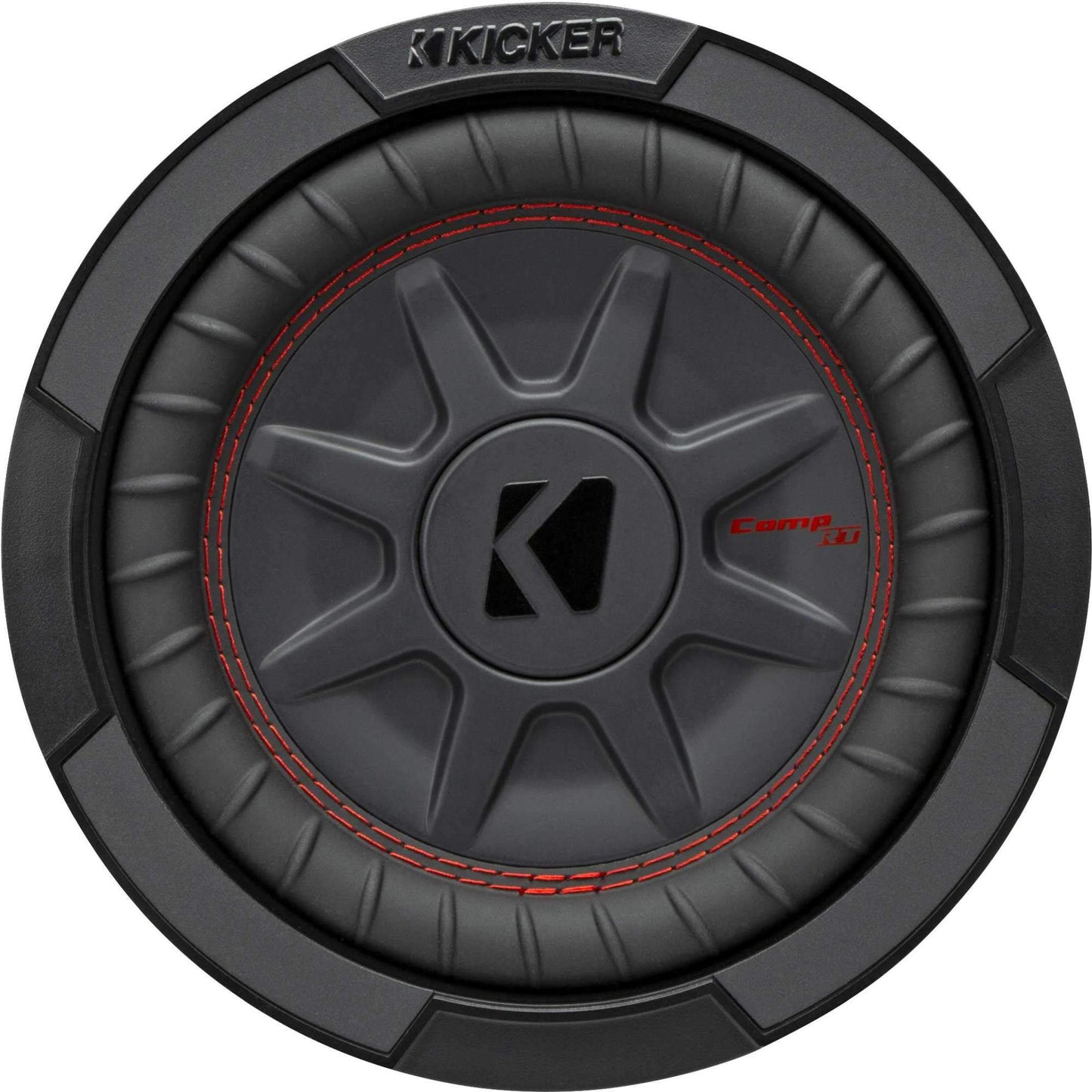 KICKER 48CWRT82 CompRT Subwoofer de 8 pulgadas, DVC, 2 ohmios