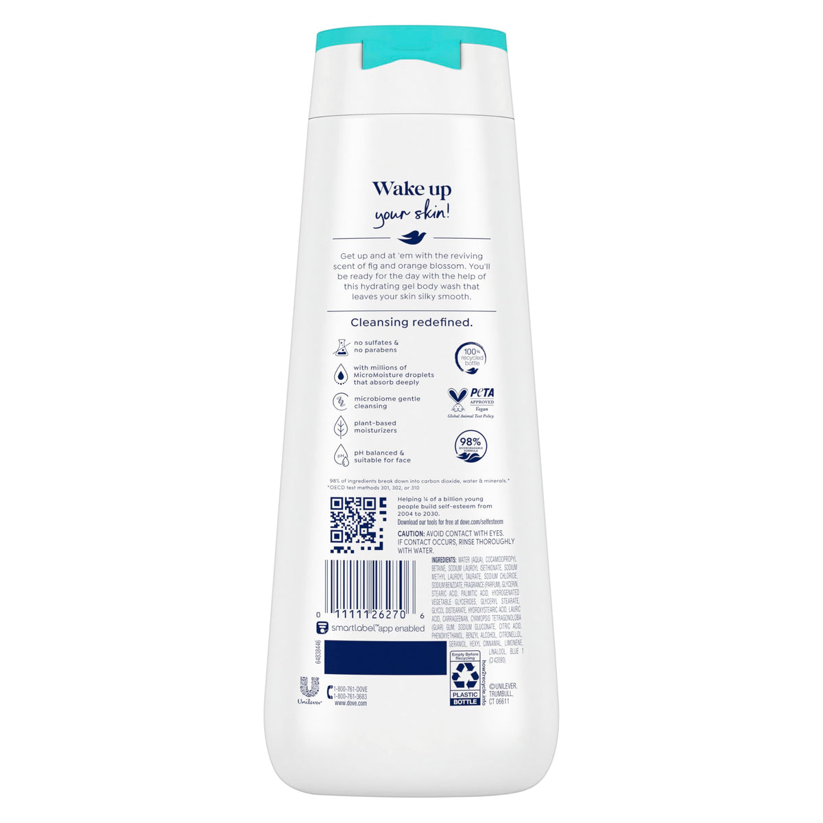 Dove go fresh Body Wash, Blue Fig and Orange Blossom 22 oz