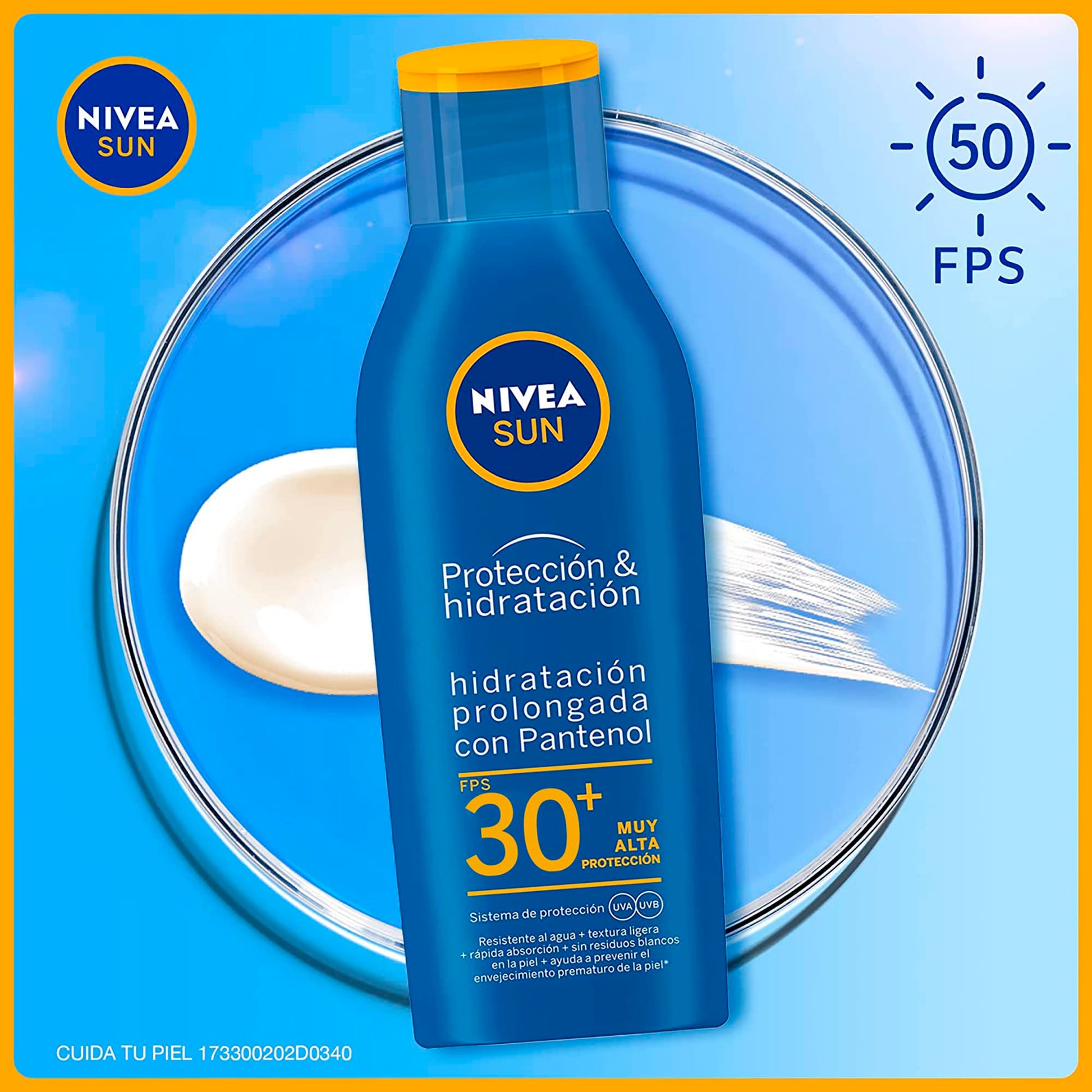 Protector Solar Nivea Sun FPS 30 Humectante