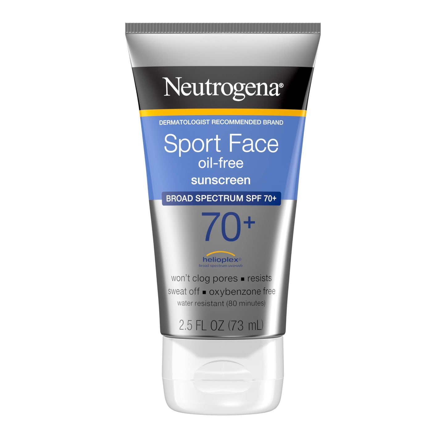 Protector Solar Loción Neutrogena Deportivo Amplio Espectro SPF 70+ Resistente al Sudor y Agua