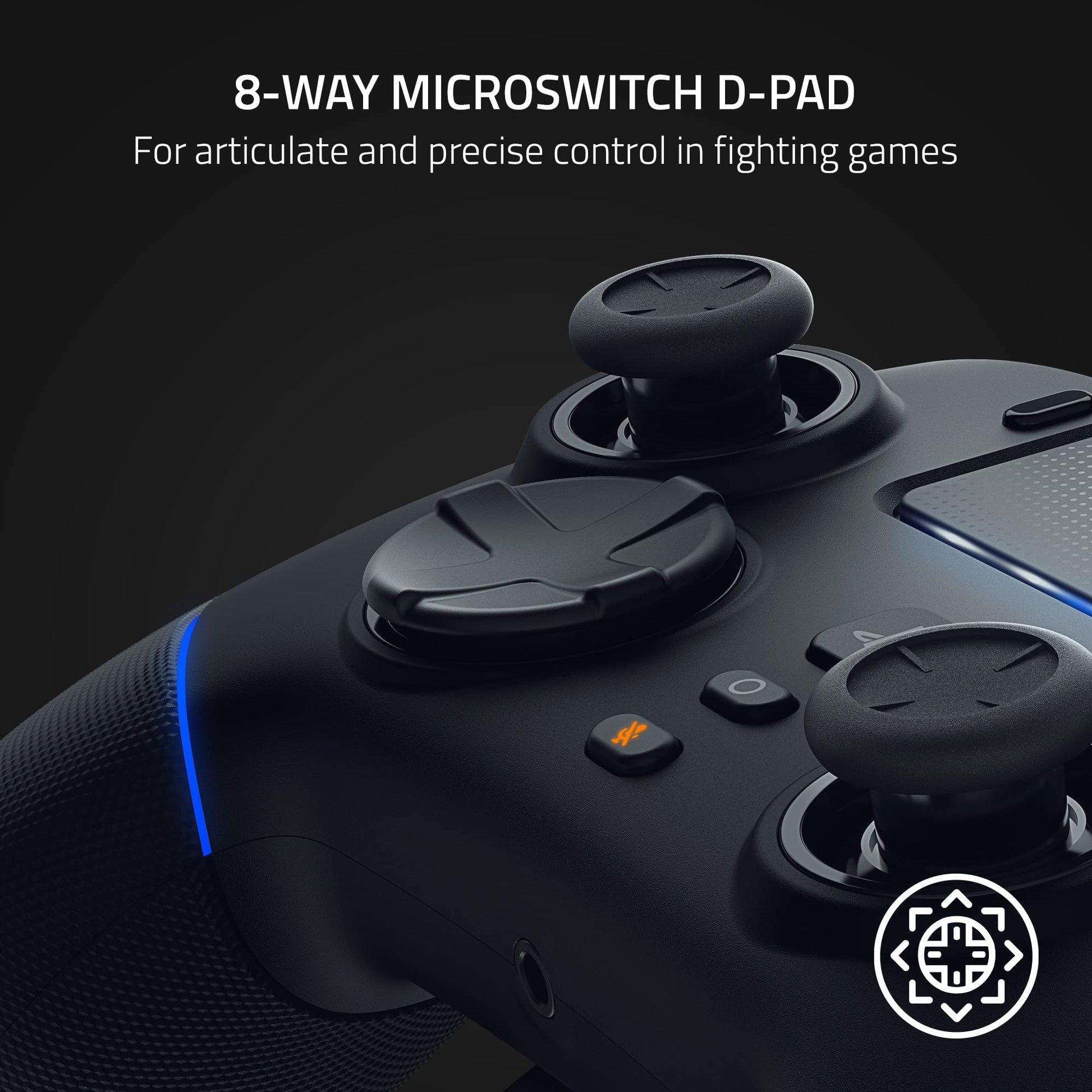 Control Inalámbrico Gaming Profesional Razer Wolverine V2 Pro para Playstation 5 y PC