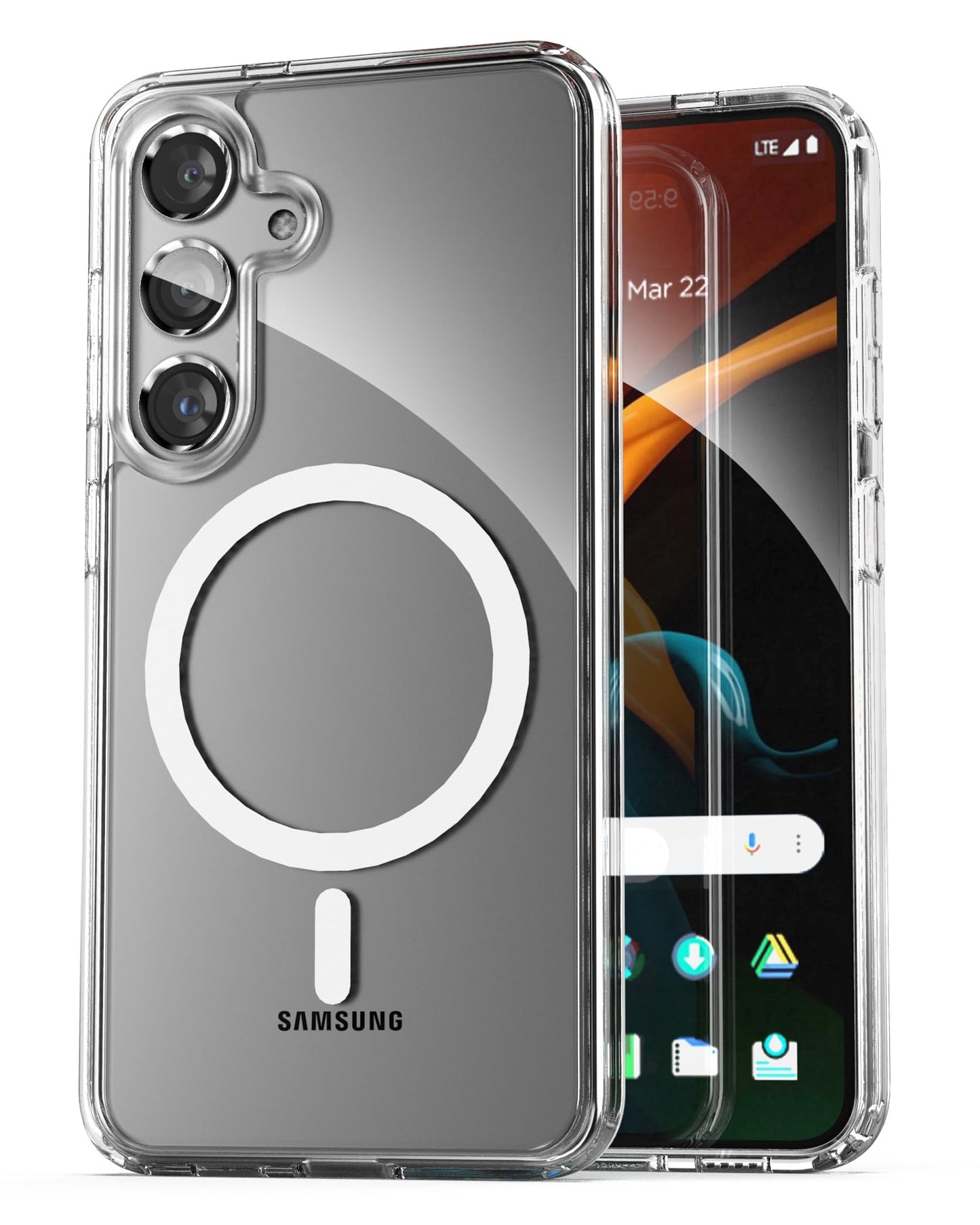 Funda para Samsung Galaxy S24 Plus Encased Cristalina Compatible con MagSafe