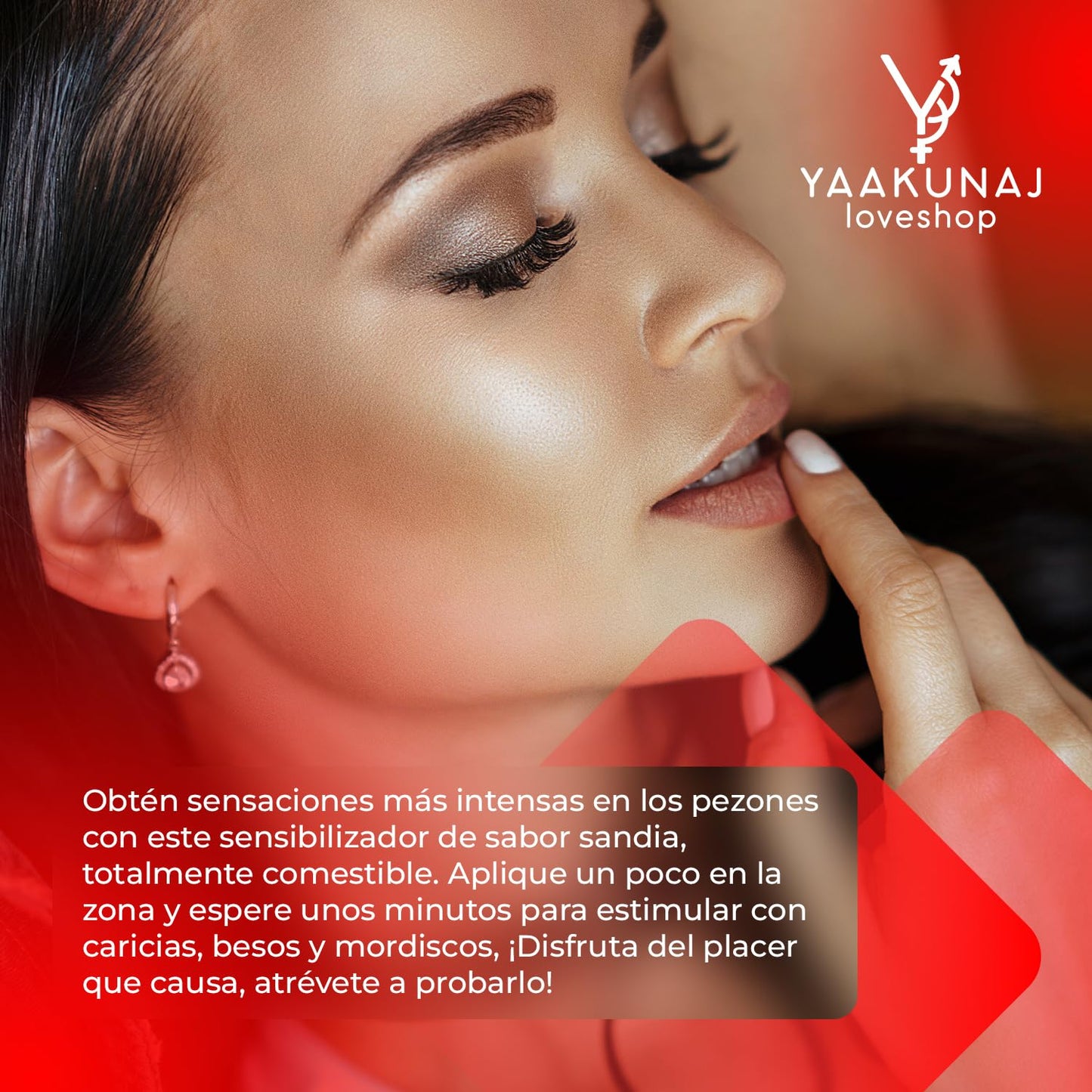 Lubricante Sensibilizante YAAKUNAJ LOVESHOP Sandía para Pezones 15ml