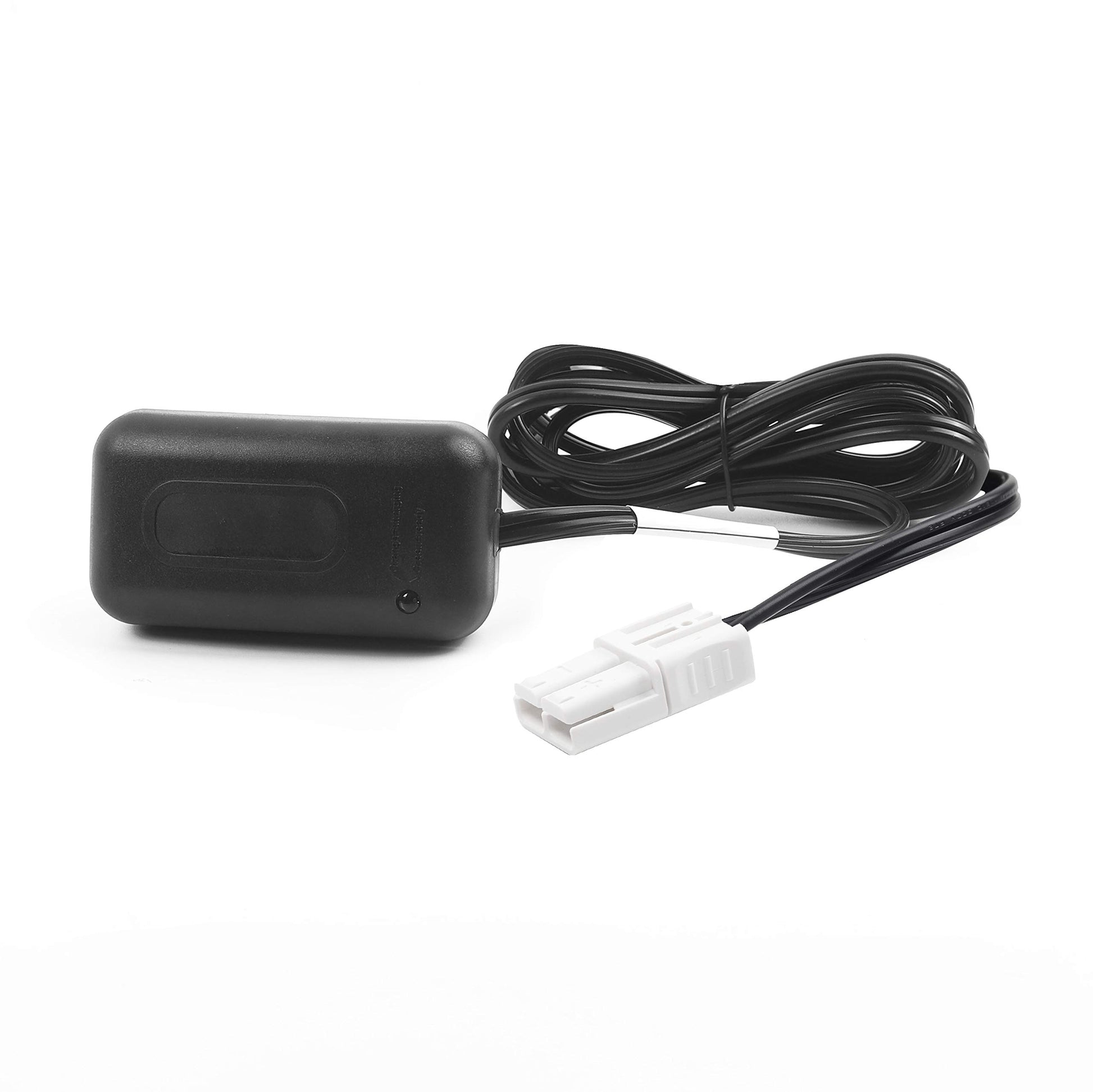 Cargador de coche para niños de 12 V con enchufe blanco, cargador de batería de 12 voltios para Rollplay GMC Truck Mercedes Coupe Storm UTV Wal-Mart Ride On Car