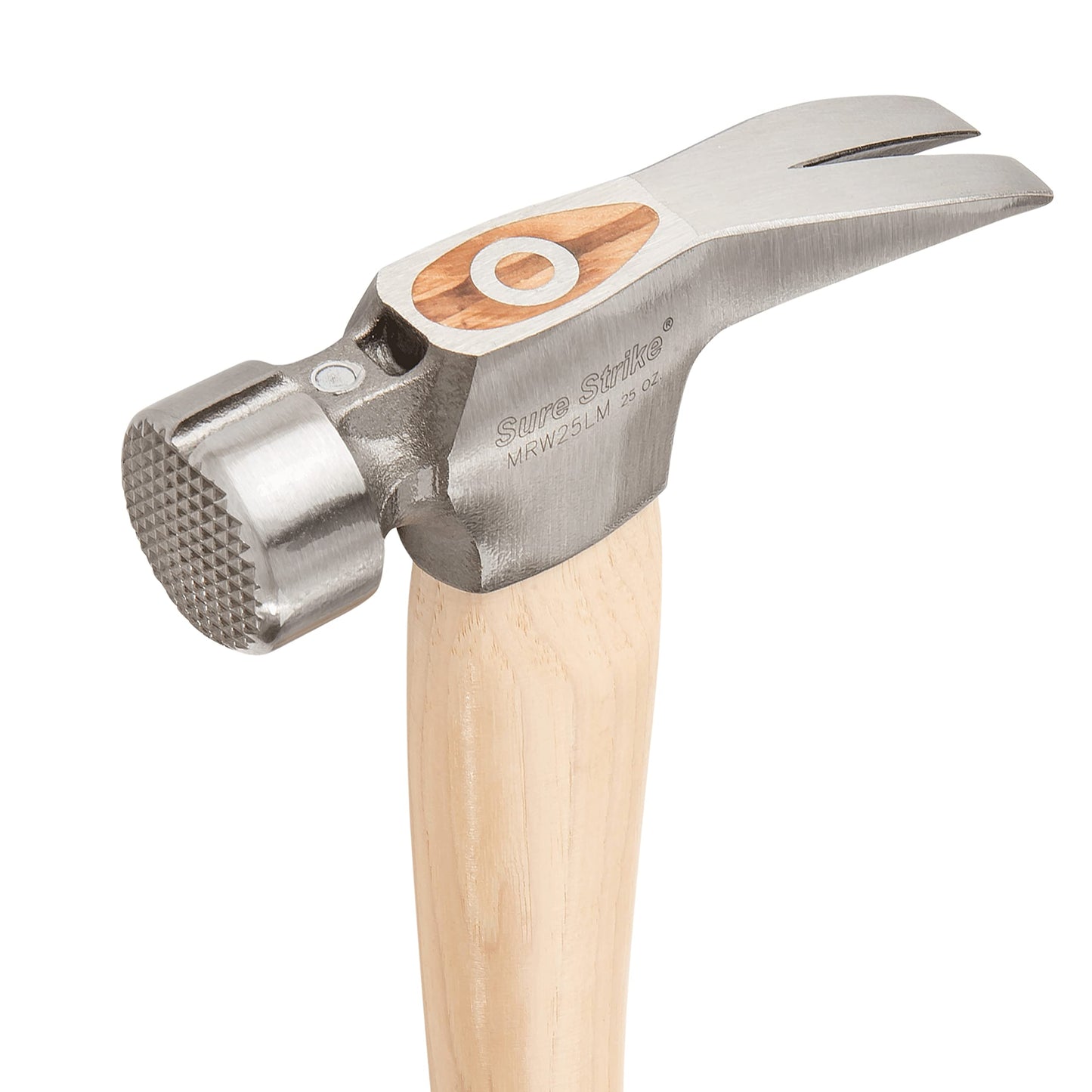 Martillo de Enmarcado Estwing Sure Strike California Natural con Garra Recta y Cabeza Moleteada 25 oz