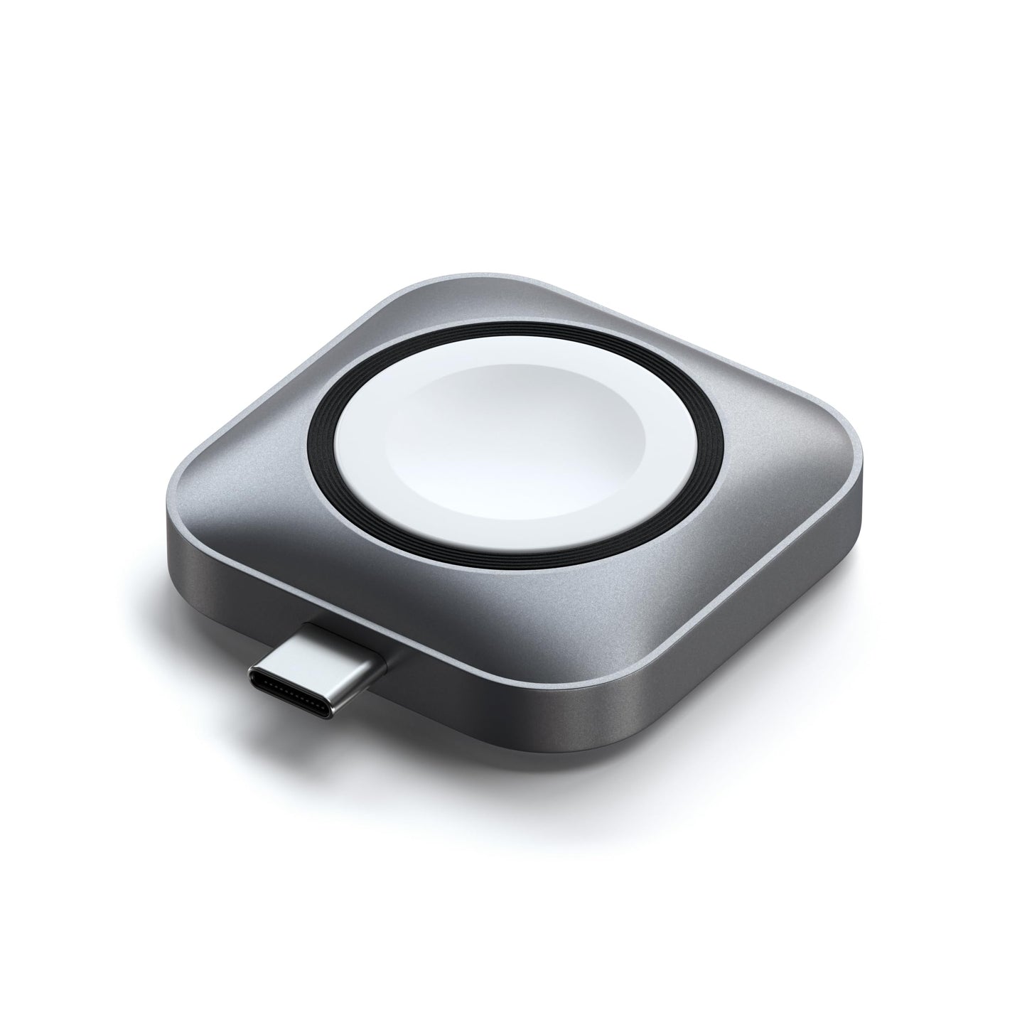 SATECHI Cargador para Apple Watch USB C [Certificado MFi] Cargador portátil para Reloj: Compatible con Apple Watch Ultra y SE (3-1), Apple Watch Series (11-1) y AirPods (3/2) (Cable no Incluido)