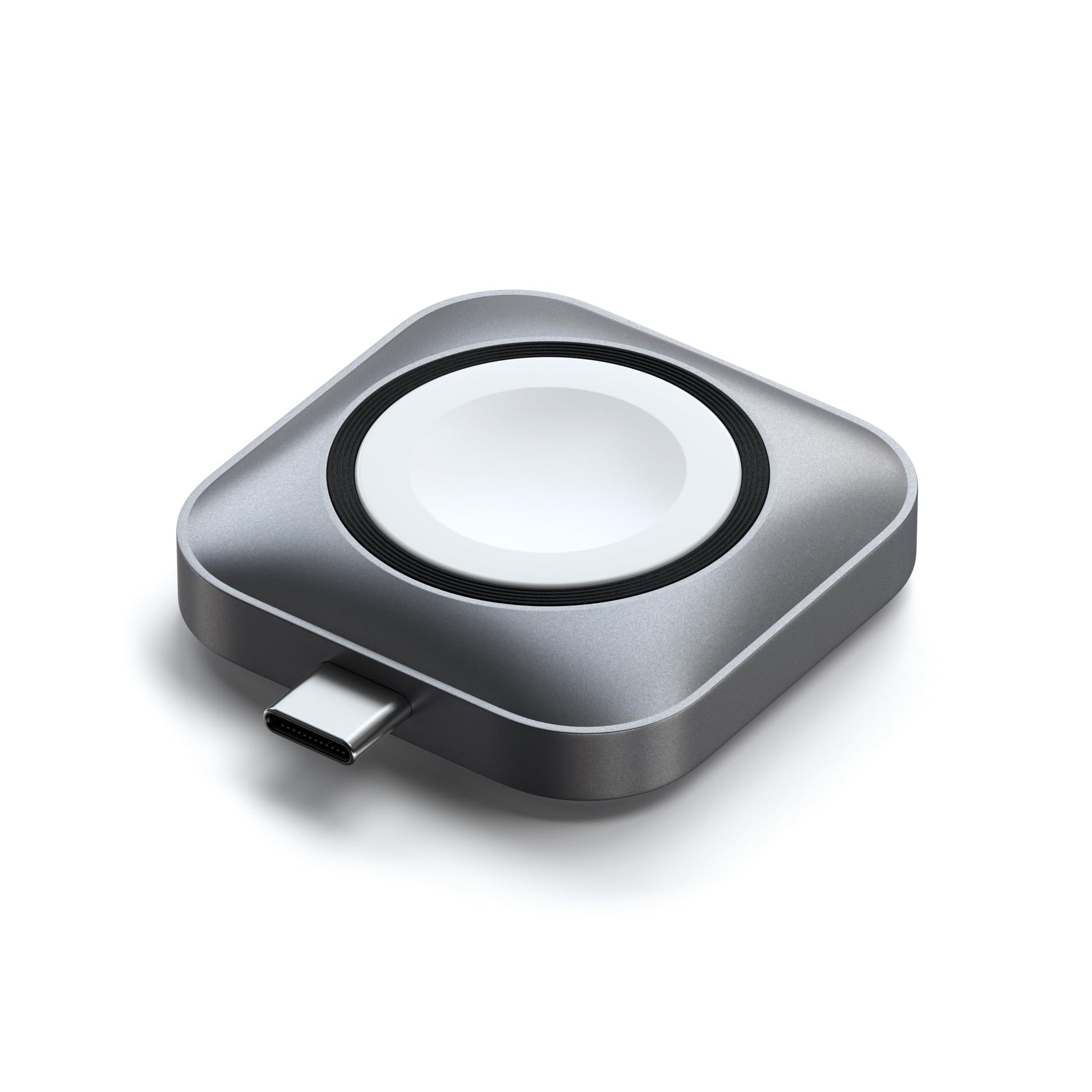 SATECHI Cargador para Apple Watch USB C [Certificado MFi] Cargador portátil para Reloj: Compatible con Apple Watch Ultra y SE (3-1), Apple Watch Series (11-1) y AirPods (3/2) (Cable no Incluido)