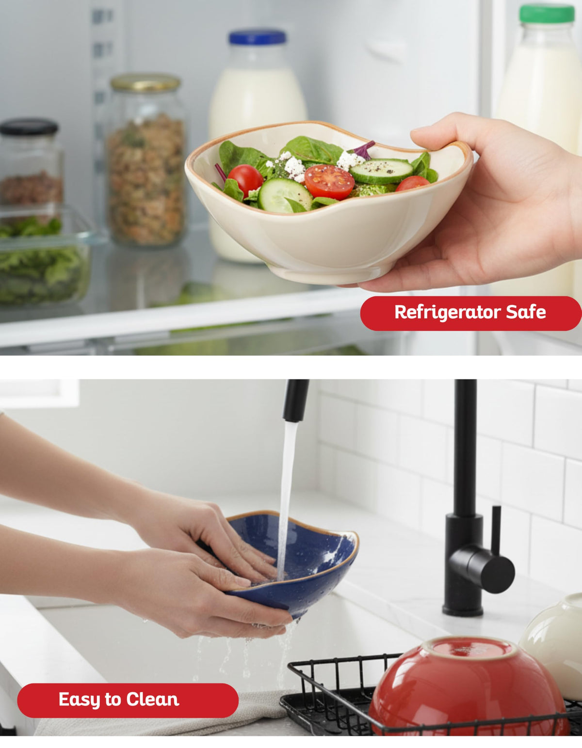 Boxiki Kitchen - Juego de 3 cuencos de cocina