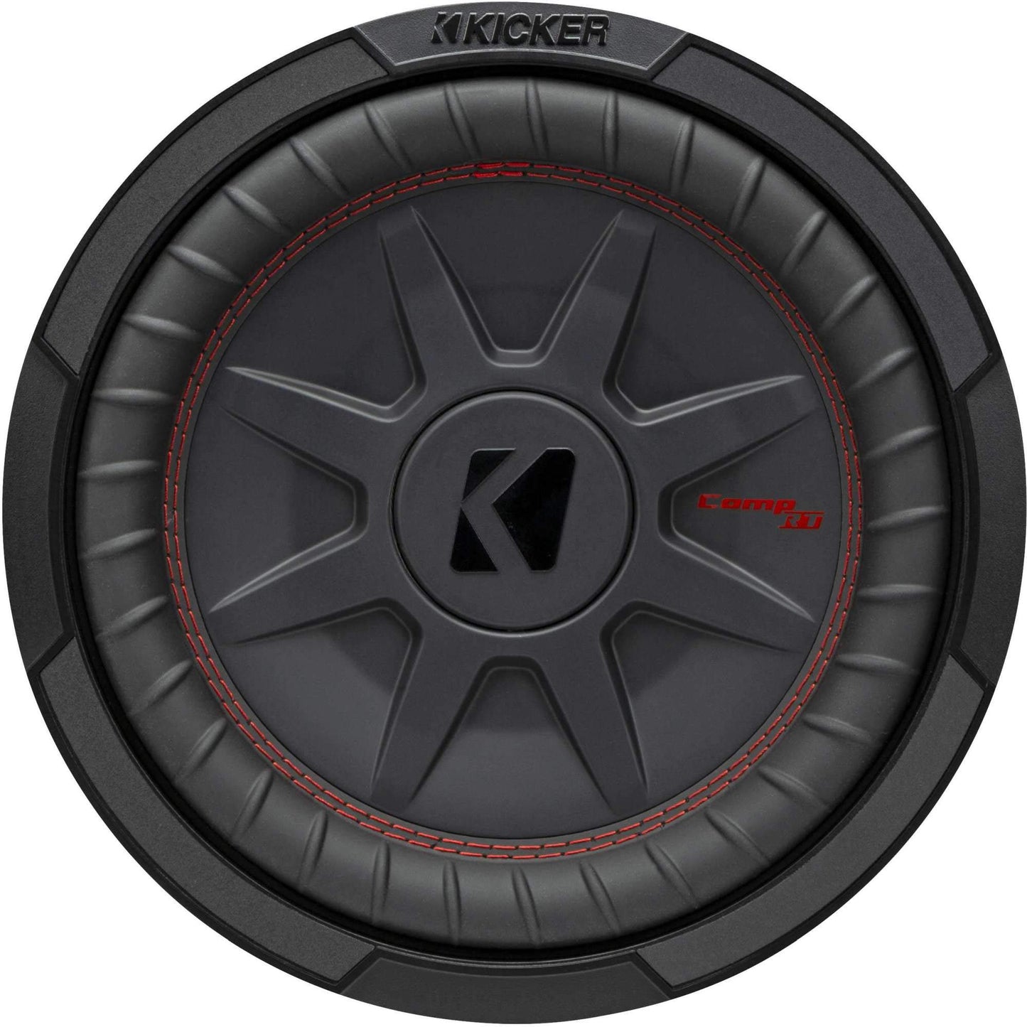 KICKER 48CWRT104 CompRT Subwoofer de 10 pulgadas, DVC, 4 ohmios