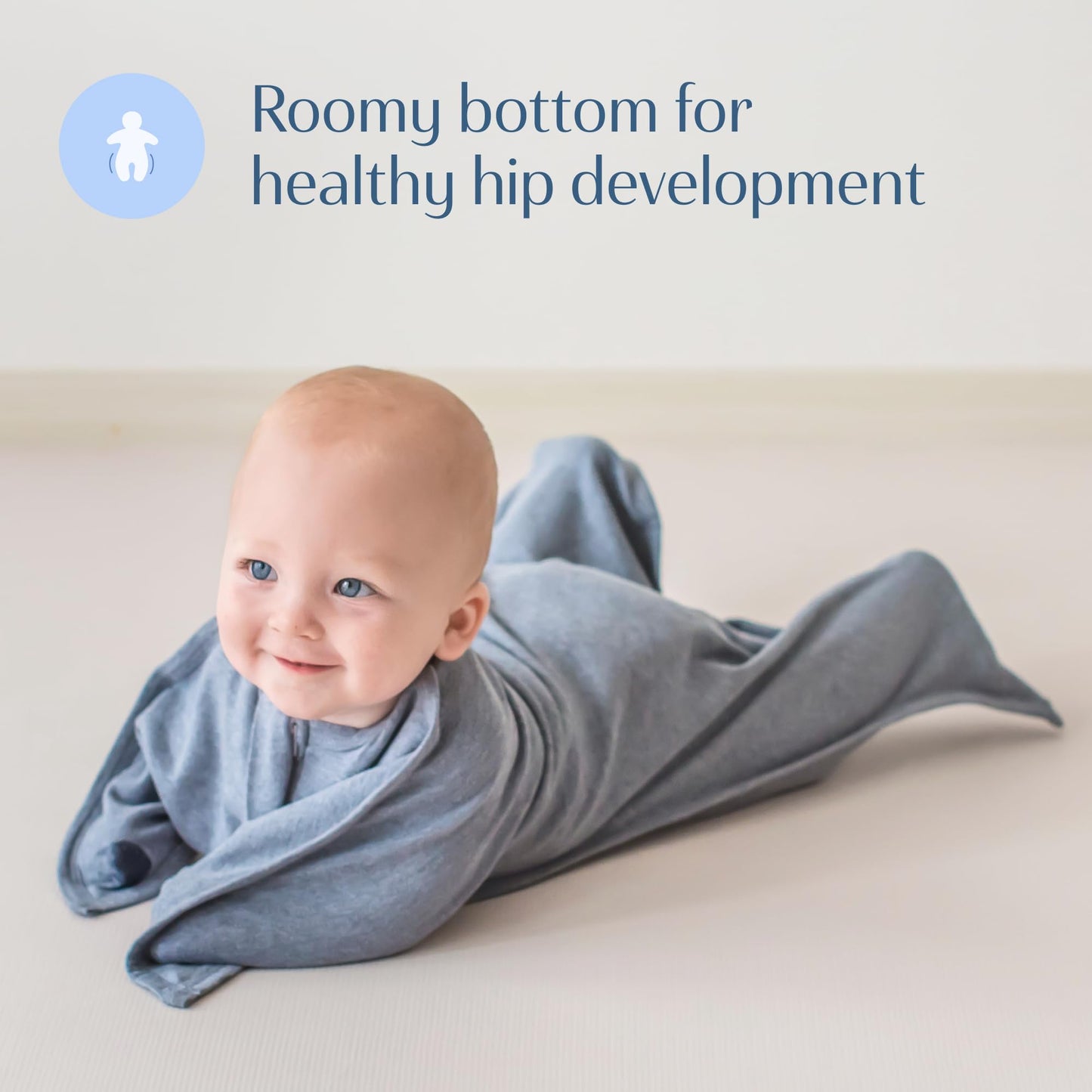 SleepingBaby Classic Heather Manta de Dormir para transicion de Bebe-Zipadee-Zip, Chica, 3-6 Meses [5.5 a 8.6 kg y hasta 74cm]