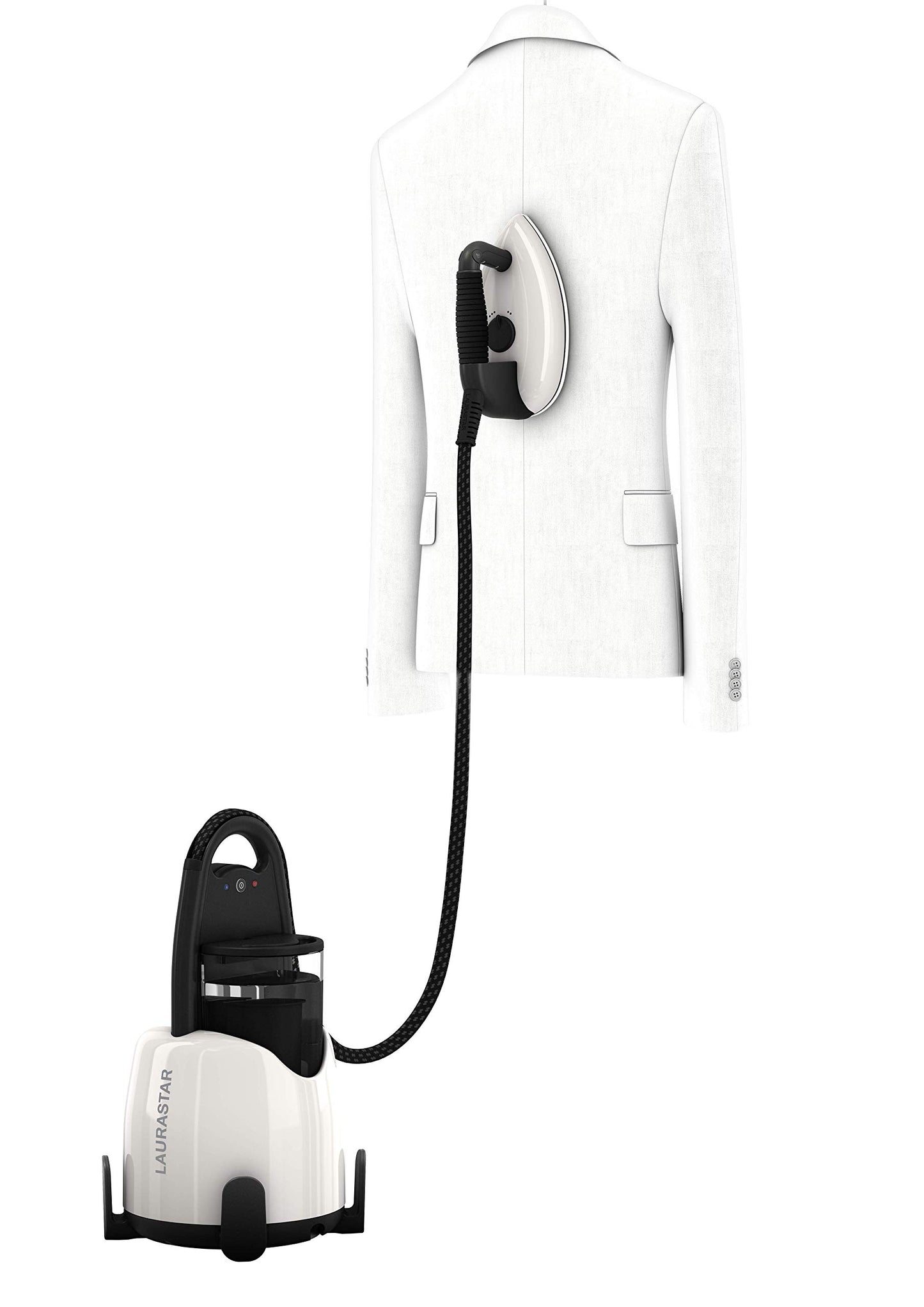 Laurastar Lift White Steam Iron 3 en 1, vaporizador y purificador Textil Presión Continua de Vapor