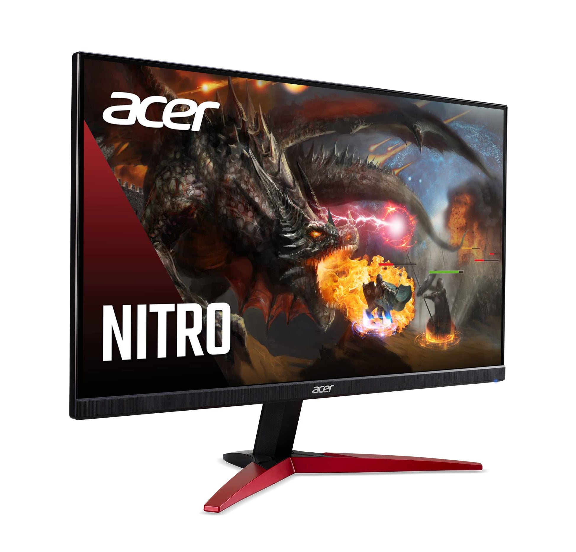 Acer Monitor Gamer Nitro KG241Y Sbiip 23.8” FHD (1920 x 1080) IPS | Tecnología AMD FreeSync Premium | Frecuencia de Actualización 165Hz | 1ms (VRB) | Puertos 2 HDMI 2.0 y 1 Display Port 1.2