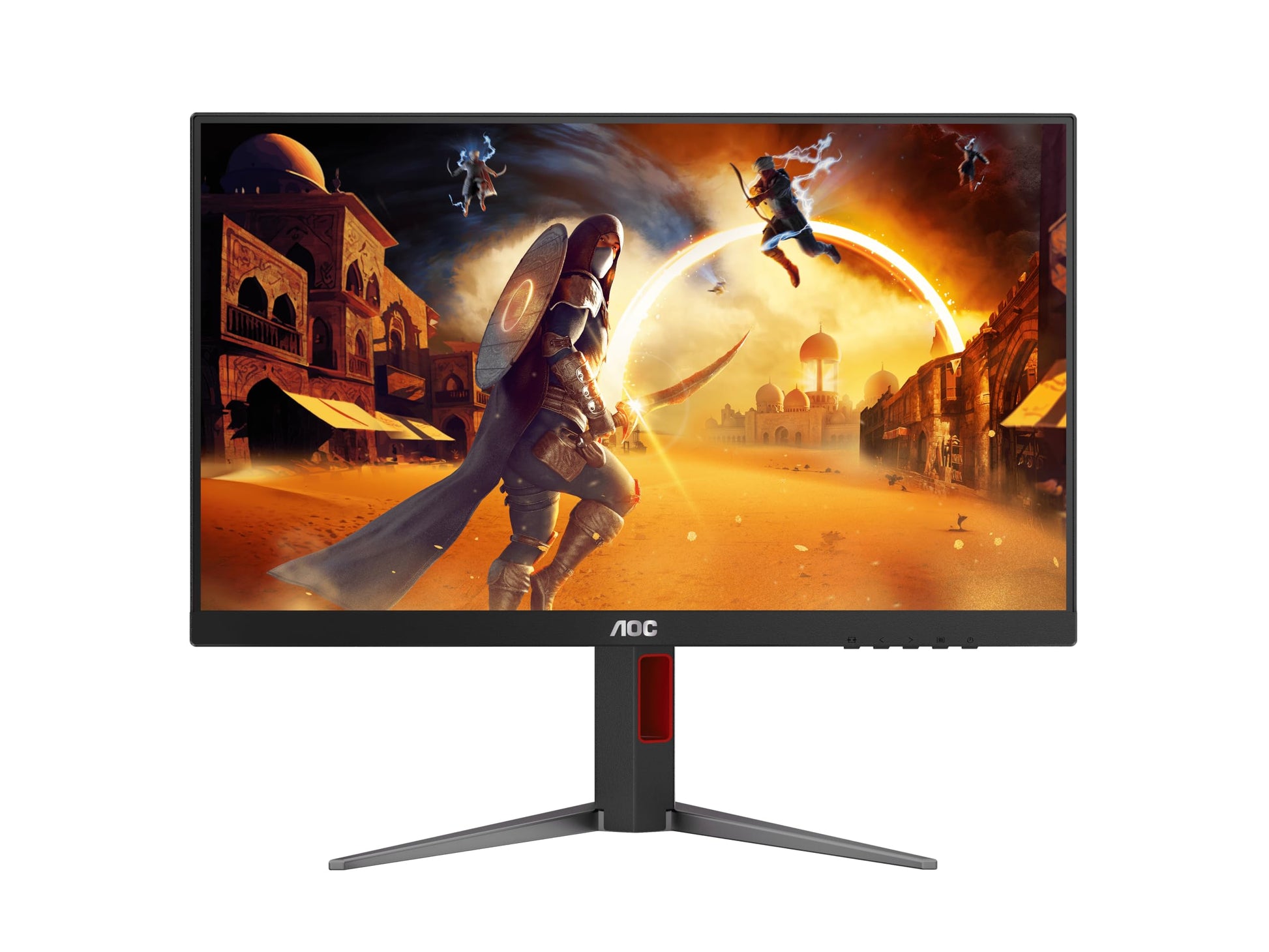 AOC 24G4 Monitor de computadora 60.5 cm (23.8") 1920 x 1080 Pixeles Full HD Negro, Rojo