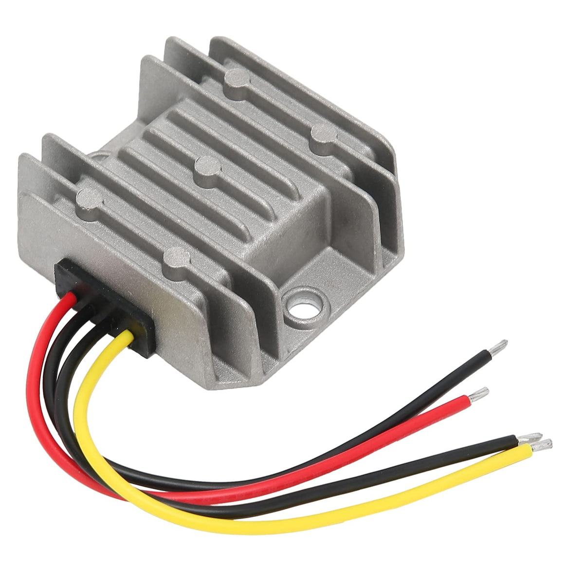 Convertidor Reductor CC a CC Tissting 36V 48V a 24V 5A 120W IP67 con Protección Automática para Pantallas LED y Ventiladores en Vehículos