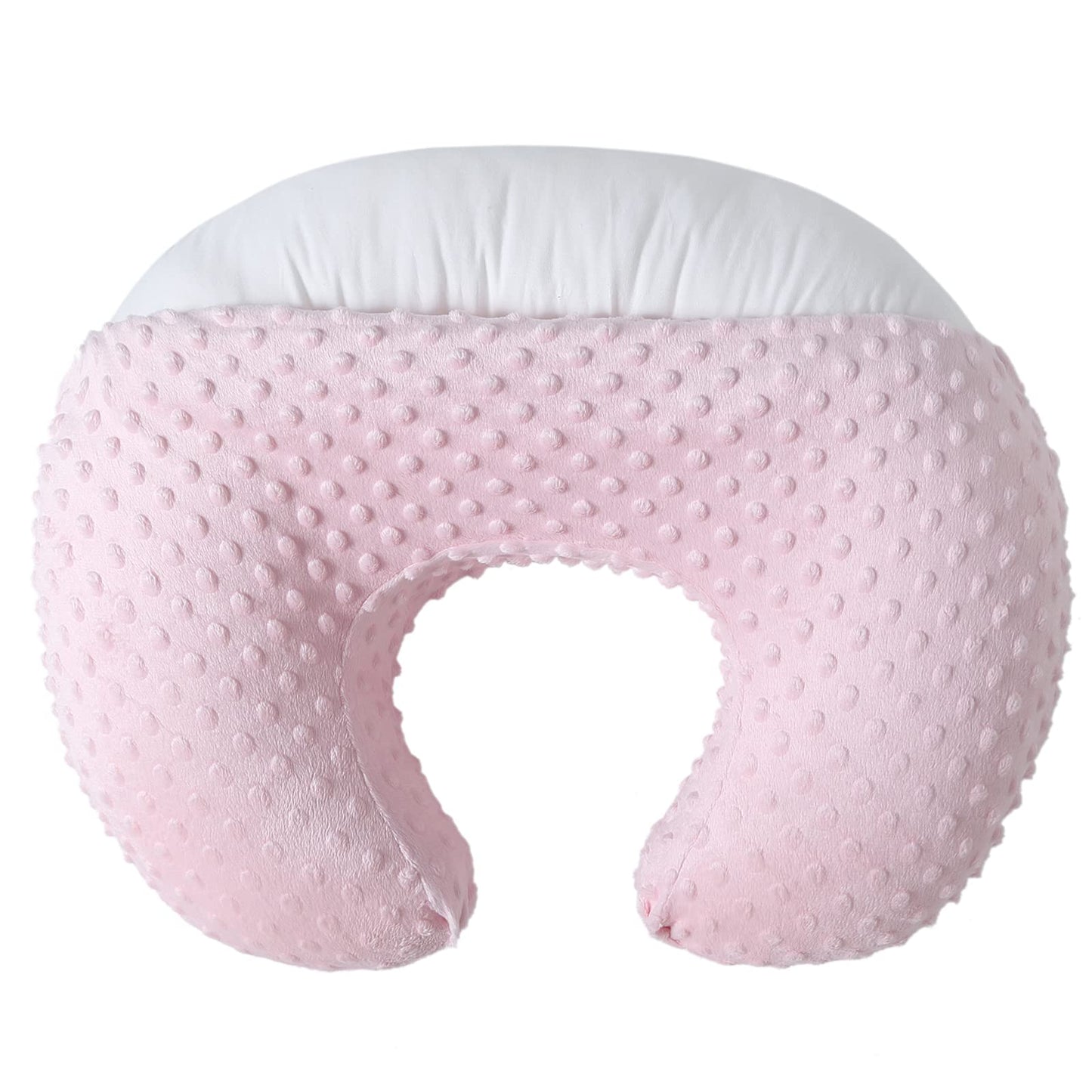 DONOMILO Almohada Y Posicionador De Lactancia Lactancia Materna Y Alimentación Con Biberón, Apoyar Al Bebé, Tiempo Boca Abajo, Soporte Para Sentarse Para Bebés, Niños Y Niñas, Con Cubierta Extraíble D