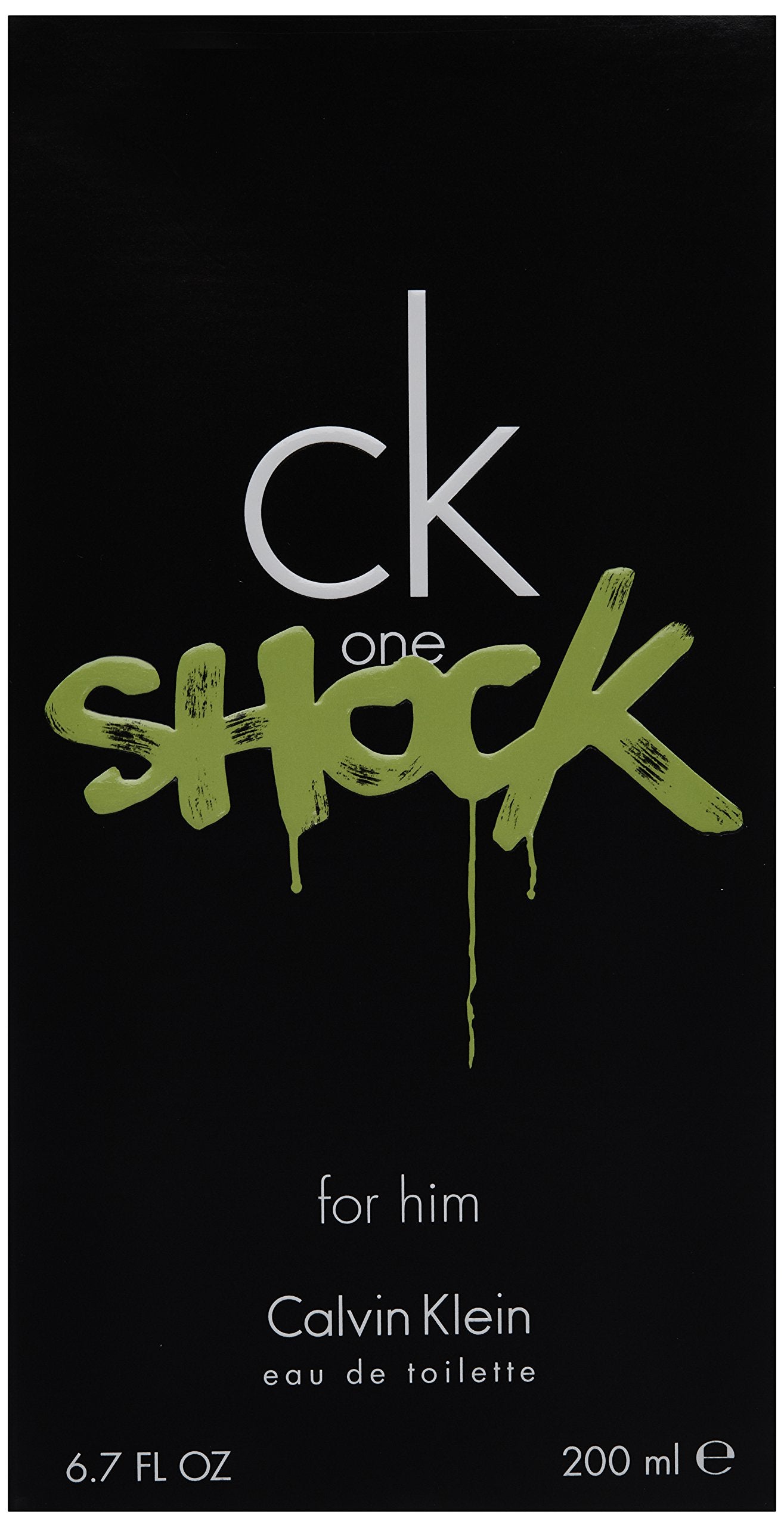Calvin Klein Calvin klein ck one shock edt for men 6.7 oz / 200 ml