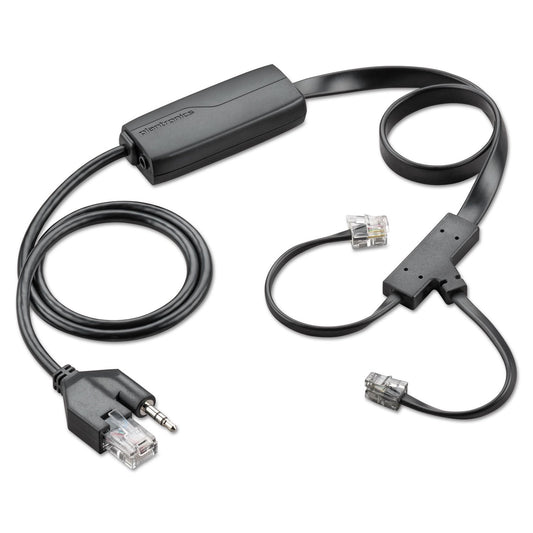 Adaptador de Conmutador Electrónico Plantronics Negro APC-43