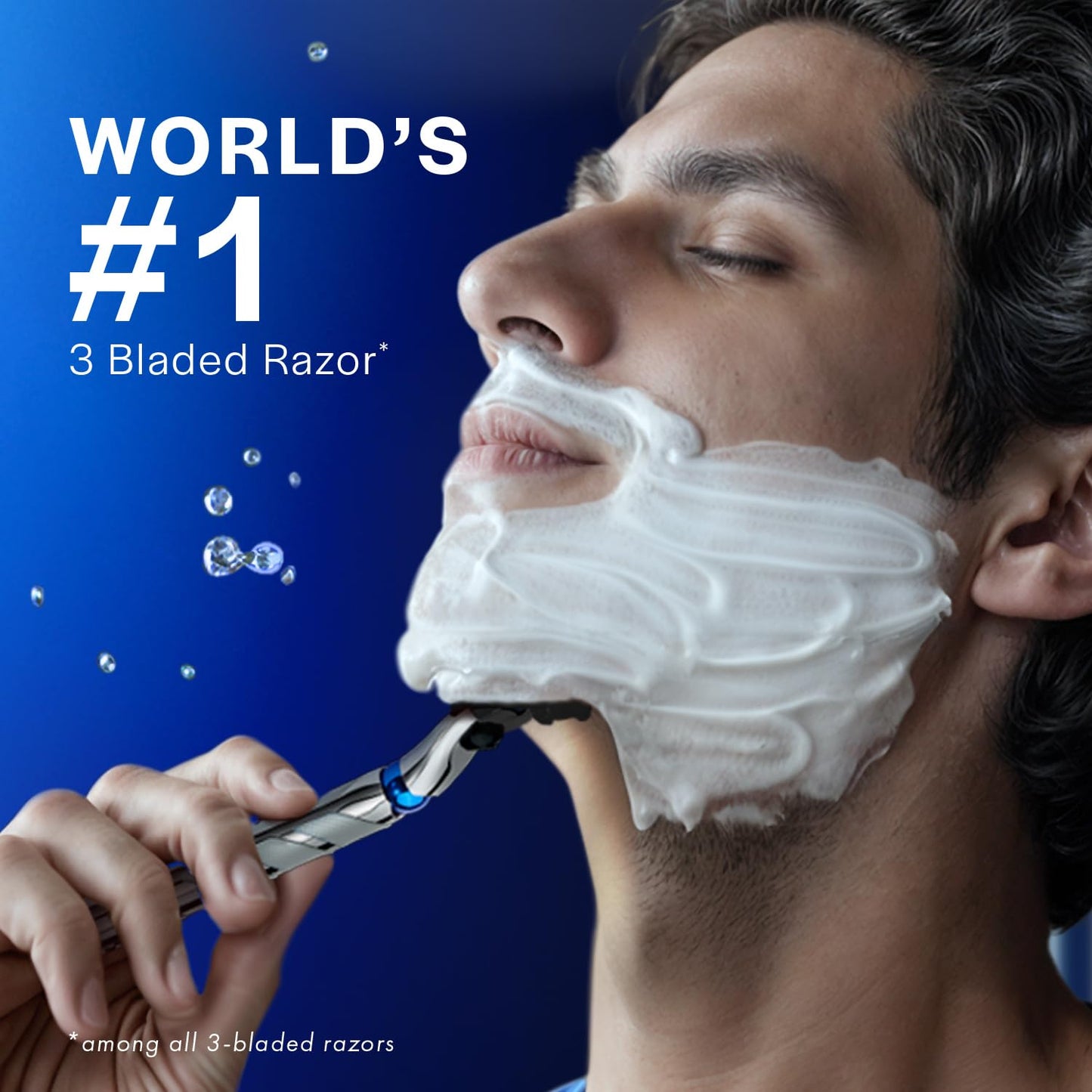 Gillette Mach3 Turbo - Maquinilla de afeitar para hombre con tecnología Flexball