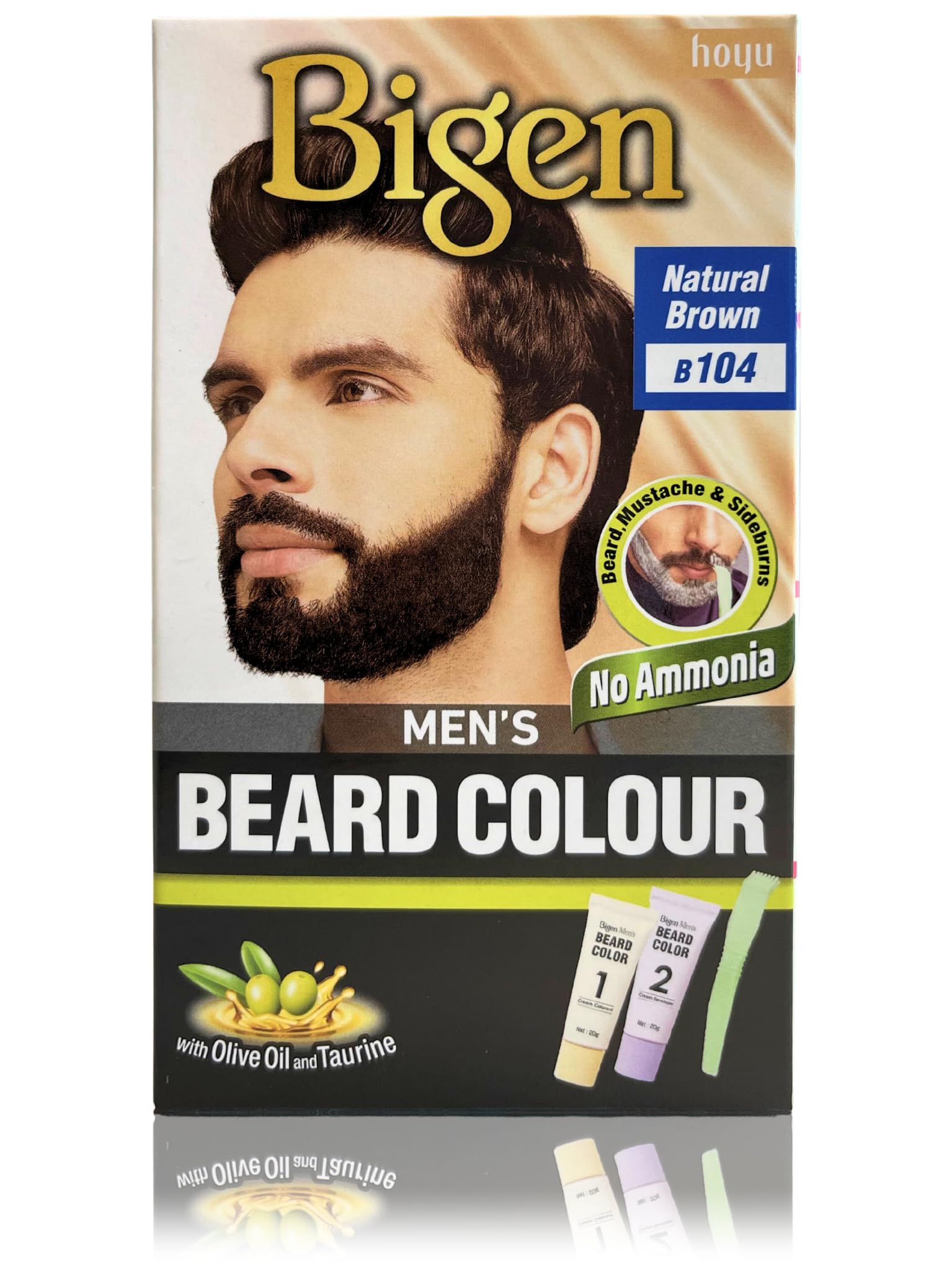 Bigen Tinte en Crema Para Barba y Bigote Men'S Beard Color