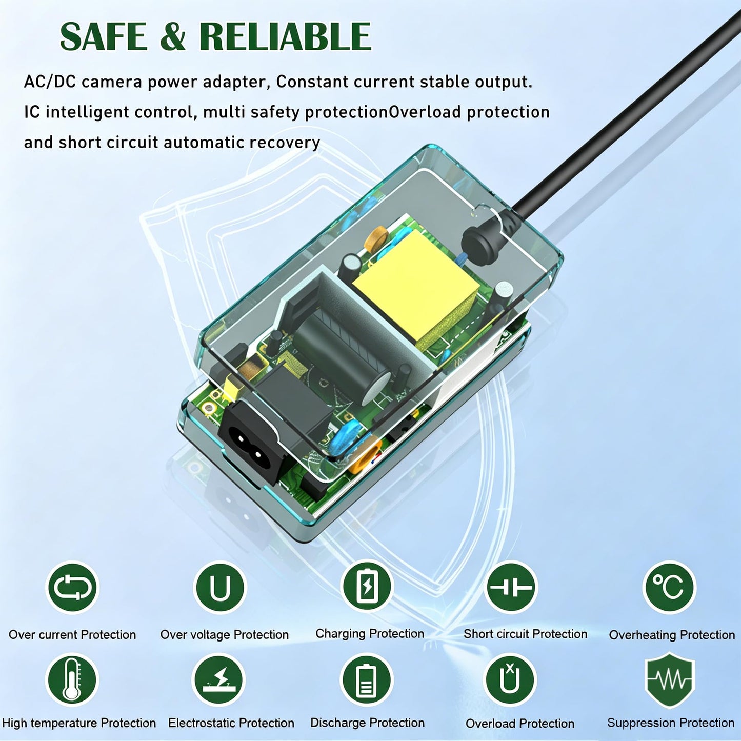 HY1C DMW-DCC11 Acoplador de CC DMW-AC10 Adaptador de fuente de alimentación de CA Kit para Panasonic Lumix DMC-LX100, LX100K, LX100S, DC-LX100 II, G100, G100K, G100V, TZ80, TZ81, TZ85, TTTT , TZZZZ9