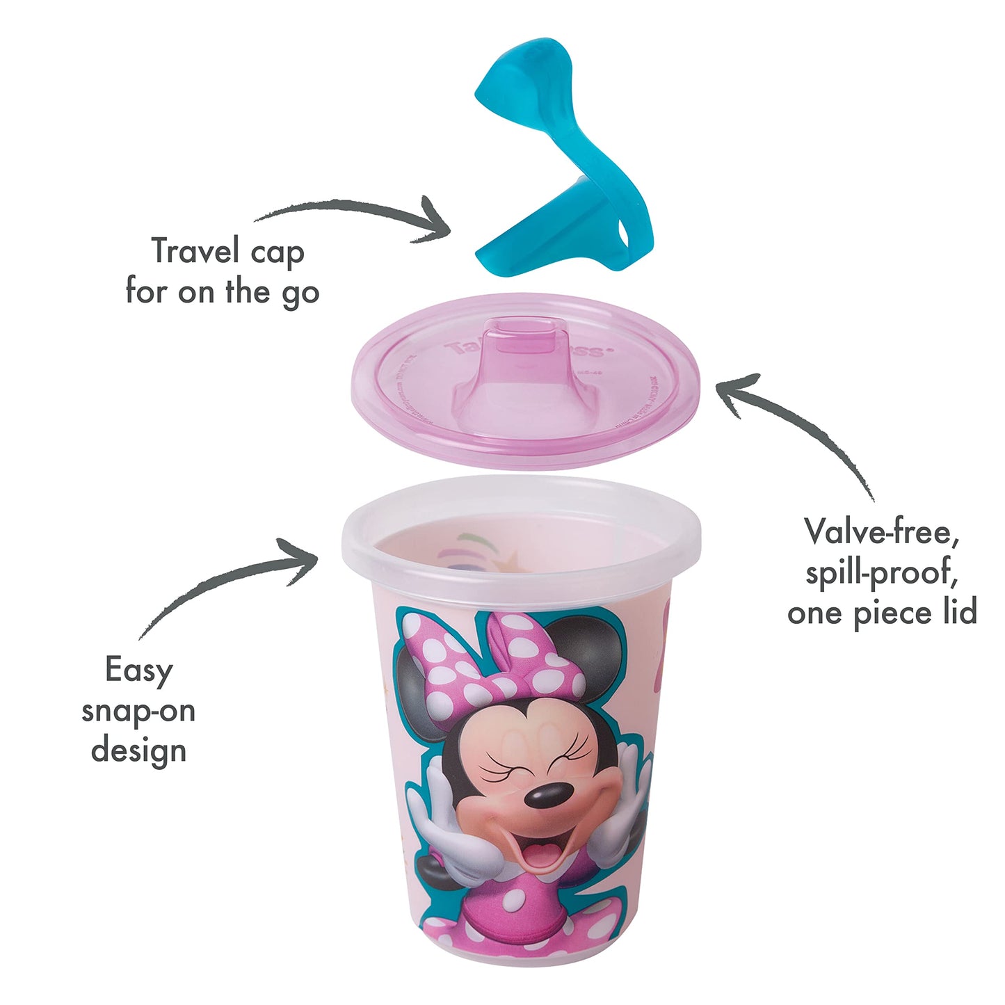The First Years Take & Toss Mickey Mouse - Tazas para chupitos