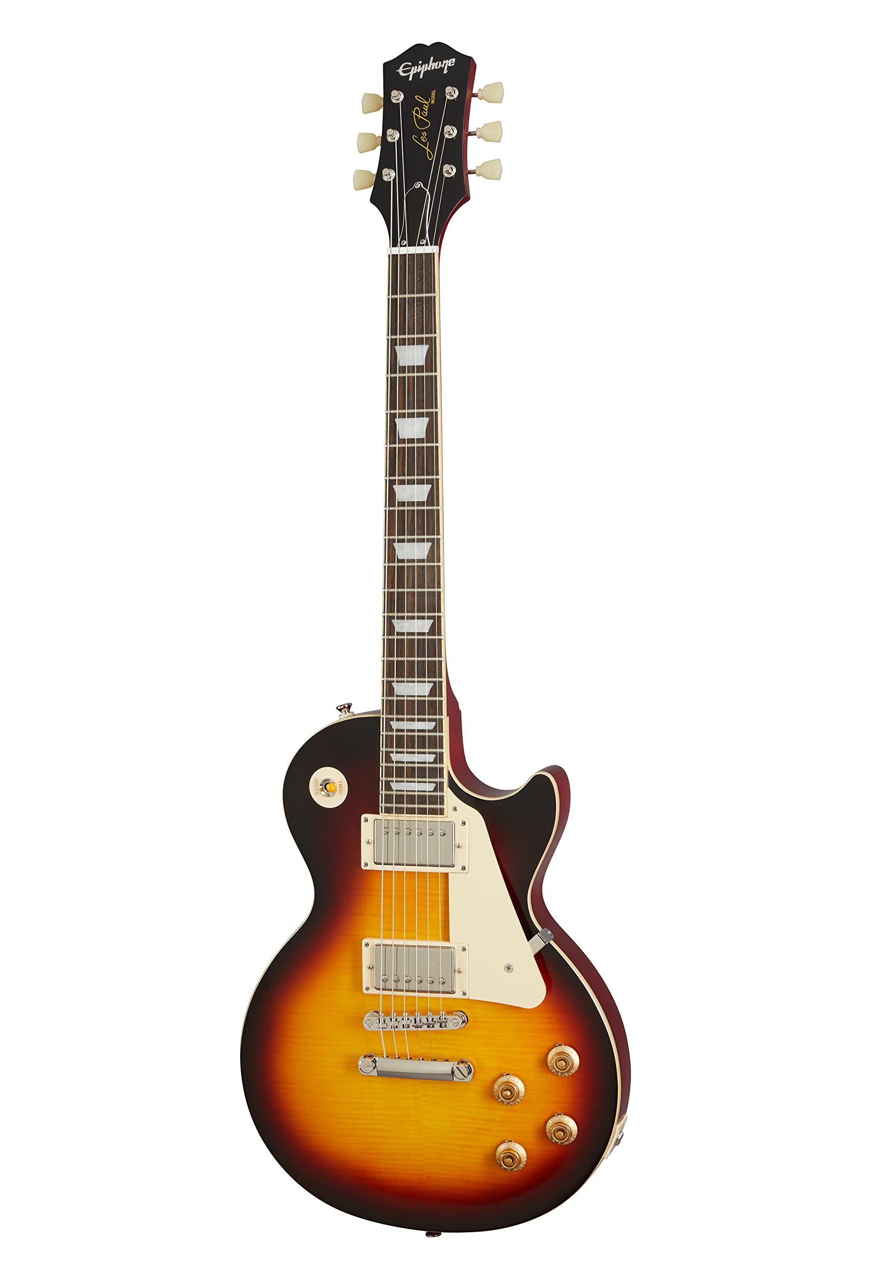 Epiphone 1959 Les Paul - Traje estándar - Burst oscuro envejecido