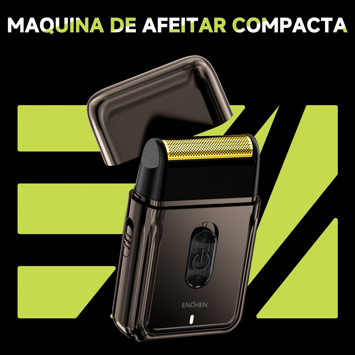 Afeitadora Eléctrica para Hombre, Mini Rasuradora Afeitadora de Precisión Recargable por USB, 7000 Rpm, Ideal Para Viajes