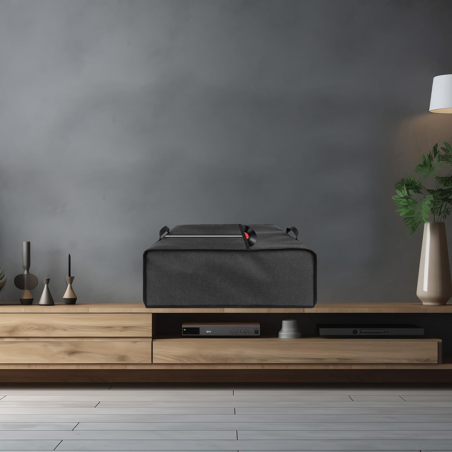 Funda Protectora Kingshion Gris Oscuro Compatible con Audio-Technica AT-LP60X y AT-LP60XBT