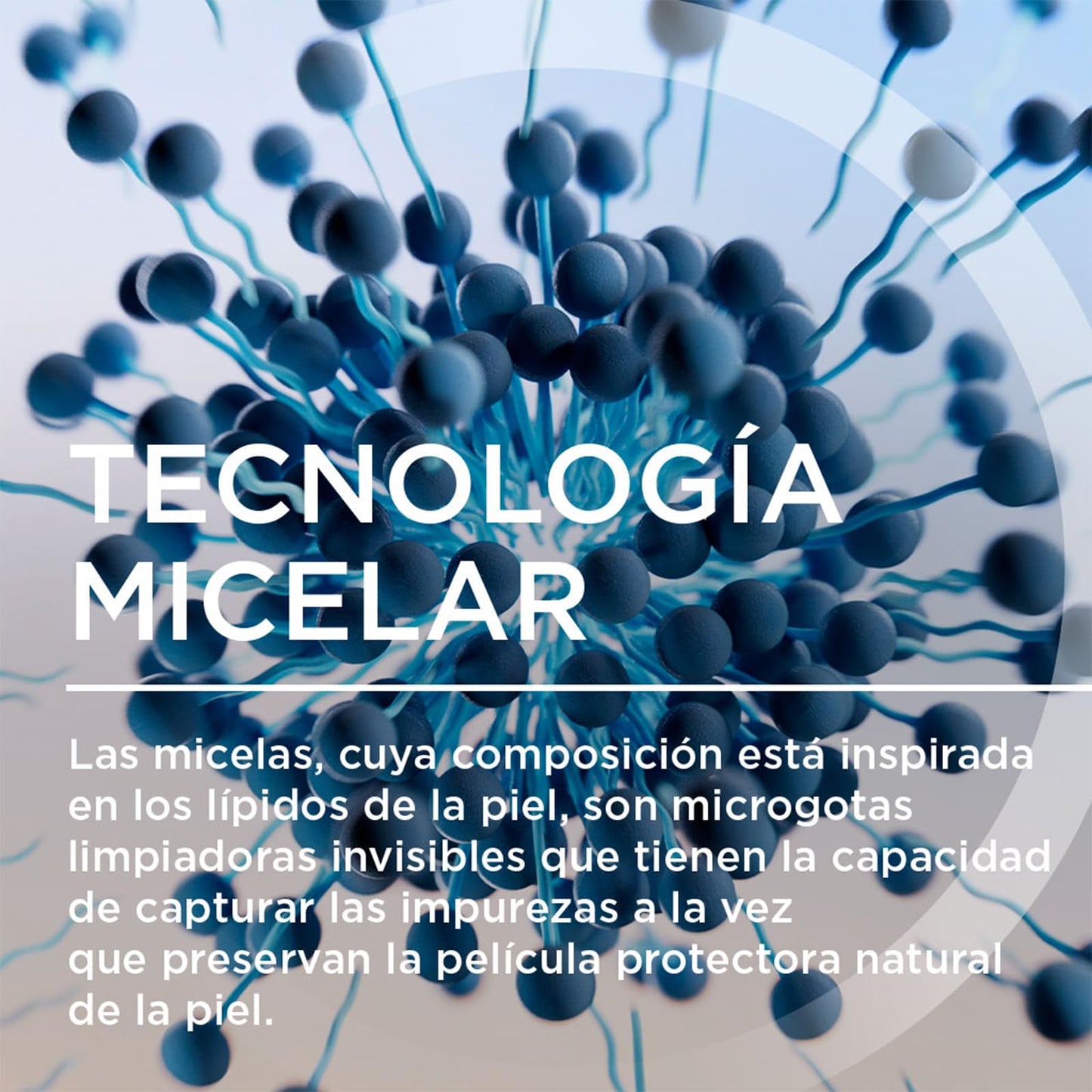 BIODERMA, Agua Micelar, Sensibio H2O, Desmaquillante para Piel Sensible, Calma y Reduce la Irritación, 250 ml