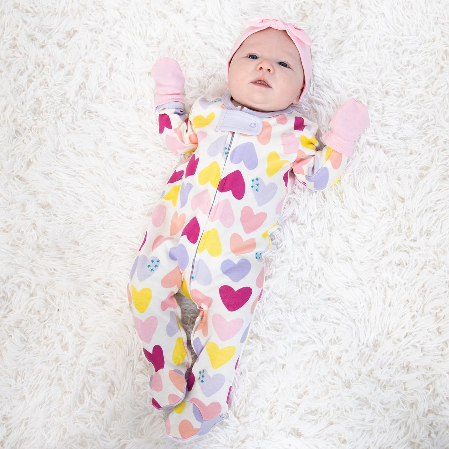 The Peanutshell - Juego de regalo de canastas para bebés y niñas, 30 piezas, ropa de bebé y artículos esenciales para recién nacidos, ropa de bebé recién nacido de 0 a 3 meses, bonito dulce, Rosado,