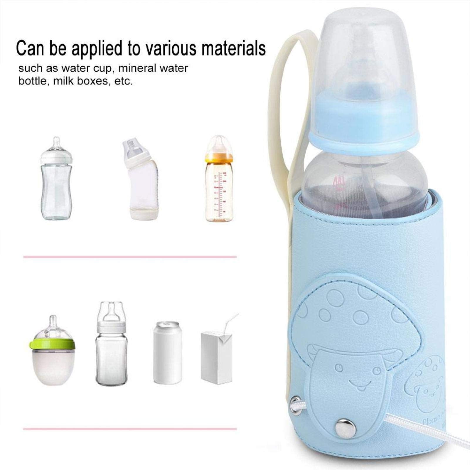 Calentador de Biberones Asixxsix Azul Inteligente Portátil USB