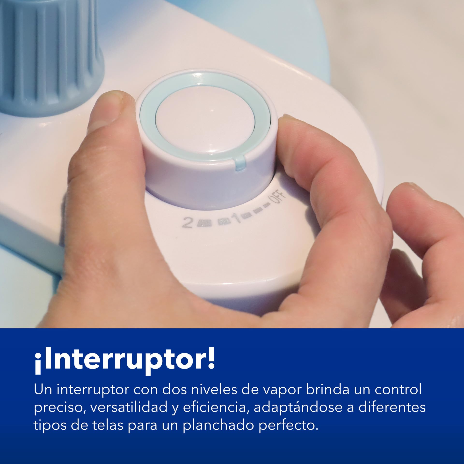 Plancha de Vapor Vertical RCA Ajustable 1800 ml para Ropa sin Arrugas en el Hogar y Viaje
