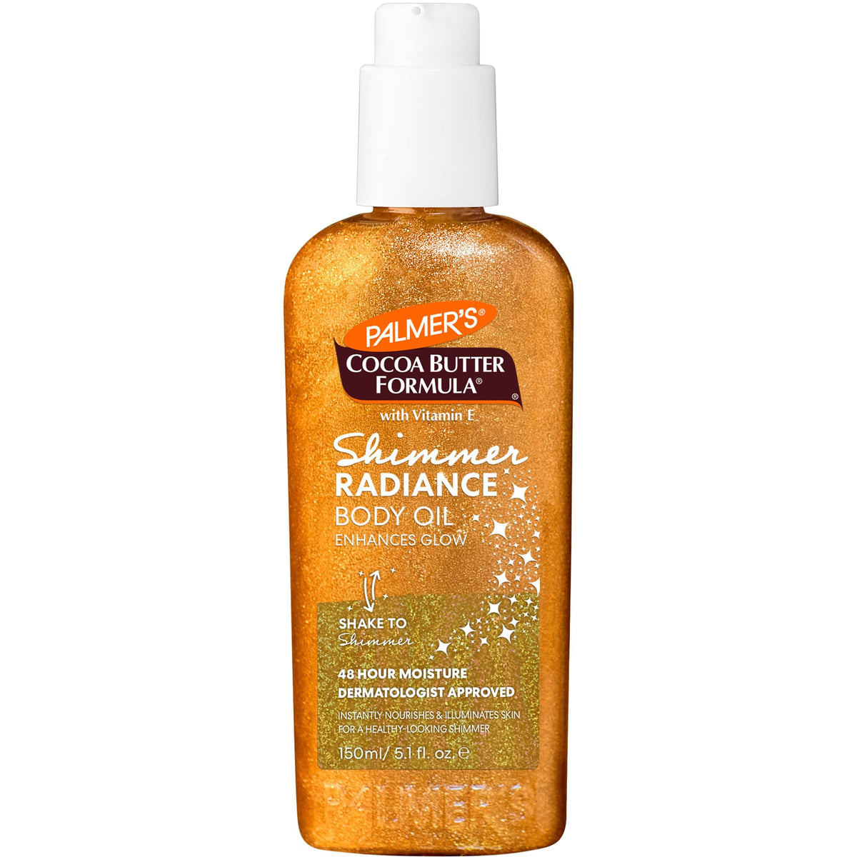 Palmer's Cocoa Butter Formula Shimmer Body Oil - Aceite Corporal Humectante con Brillo, 150ml