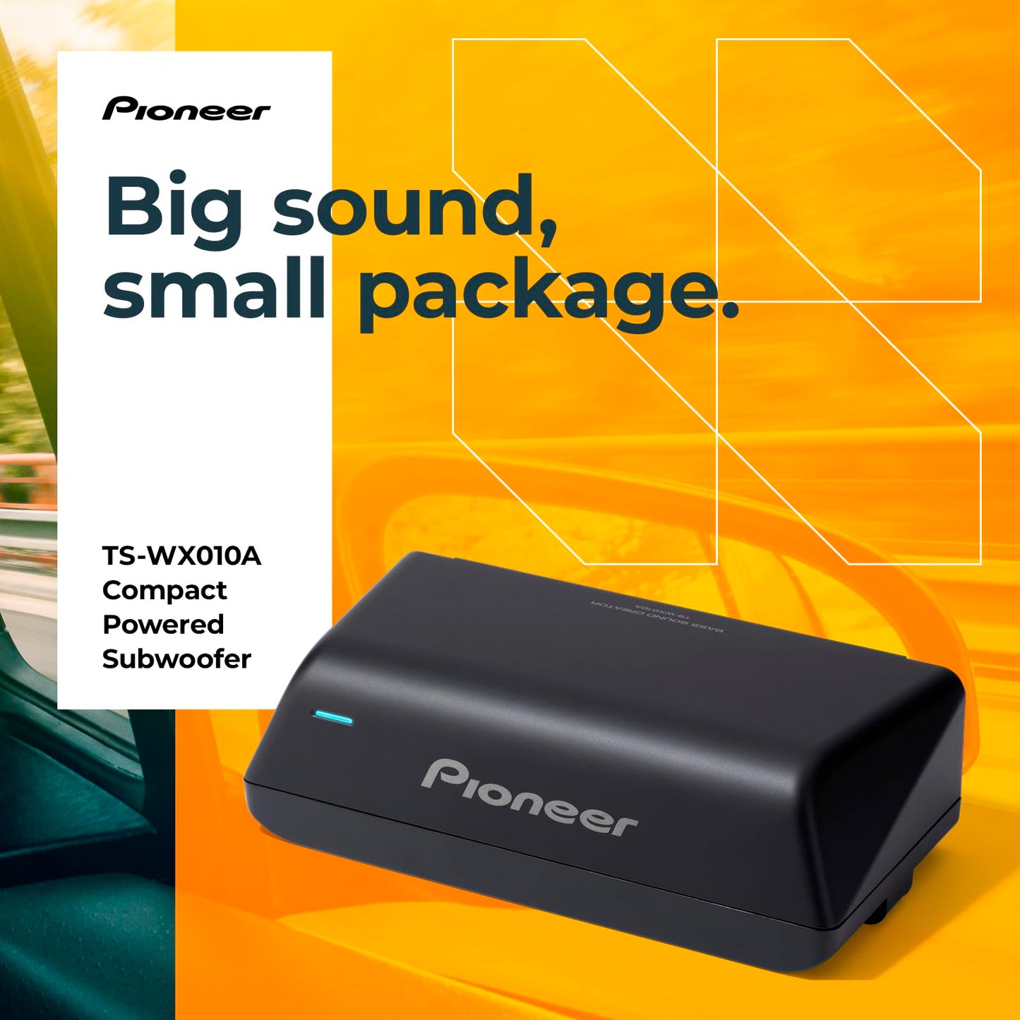Pioneer Subwoofer Activo con 160 Watts máximos