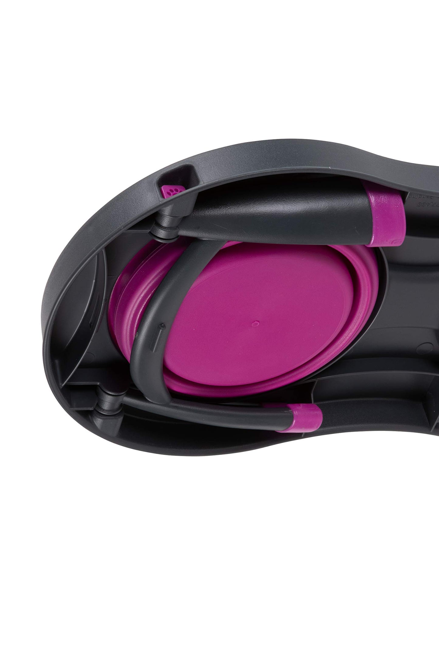 Dexas Pets - Comedero para Mascotas Doble Elevado, 1 Taza, Color Fucsia