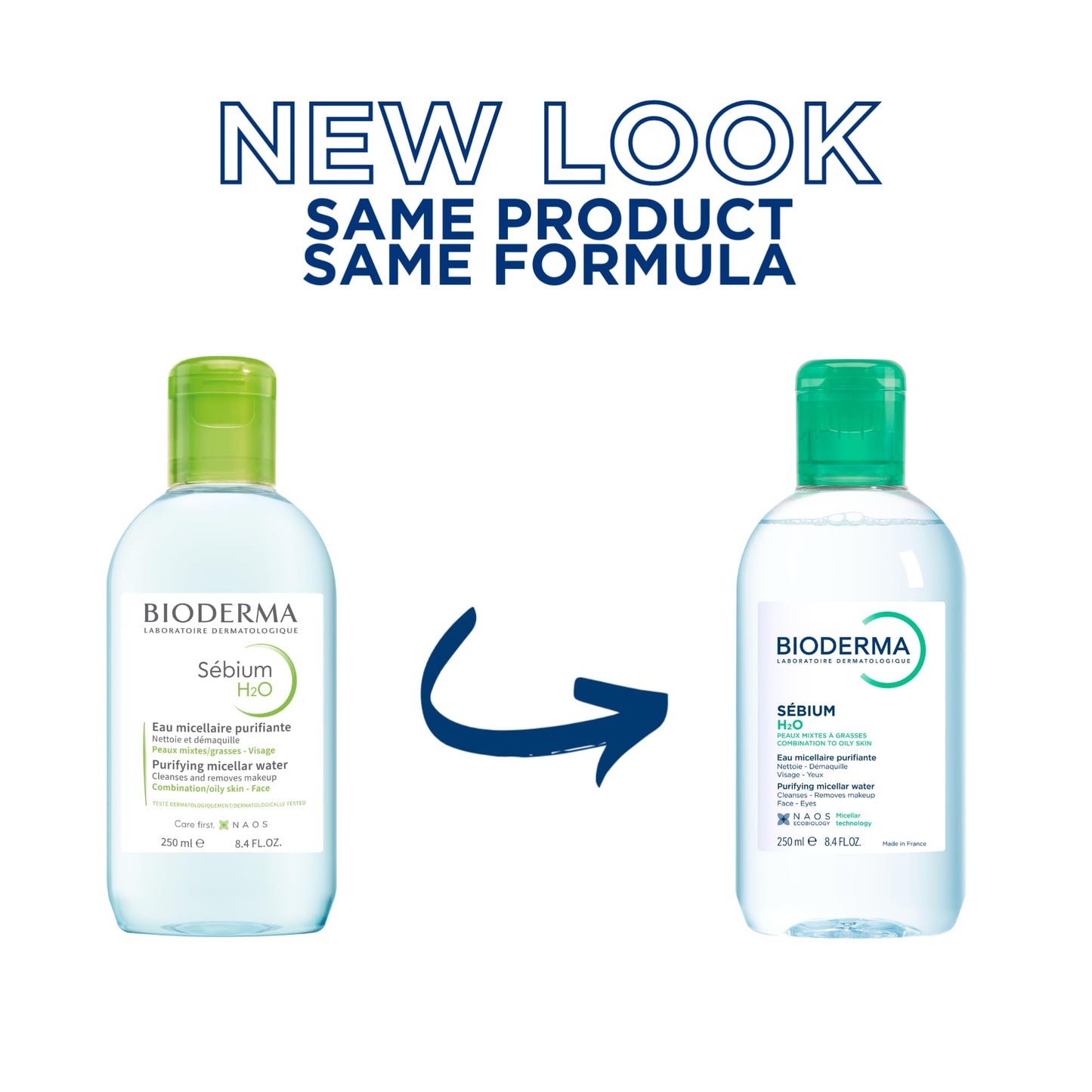 Bioderma Agua Micelar Sebium H2O Mix, 250 ml