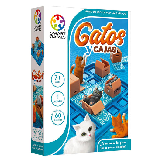 Juego de Lógica Smart Games Gatos y Cajas