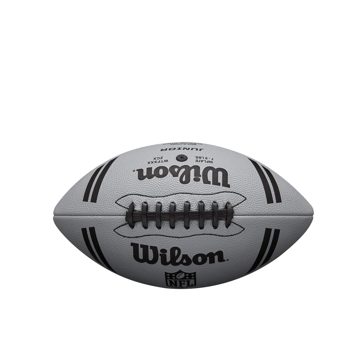 Balón de Fútbol Americano Wilson NFL Plata Talla Junior