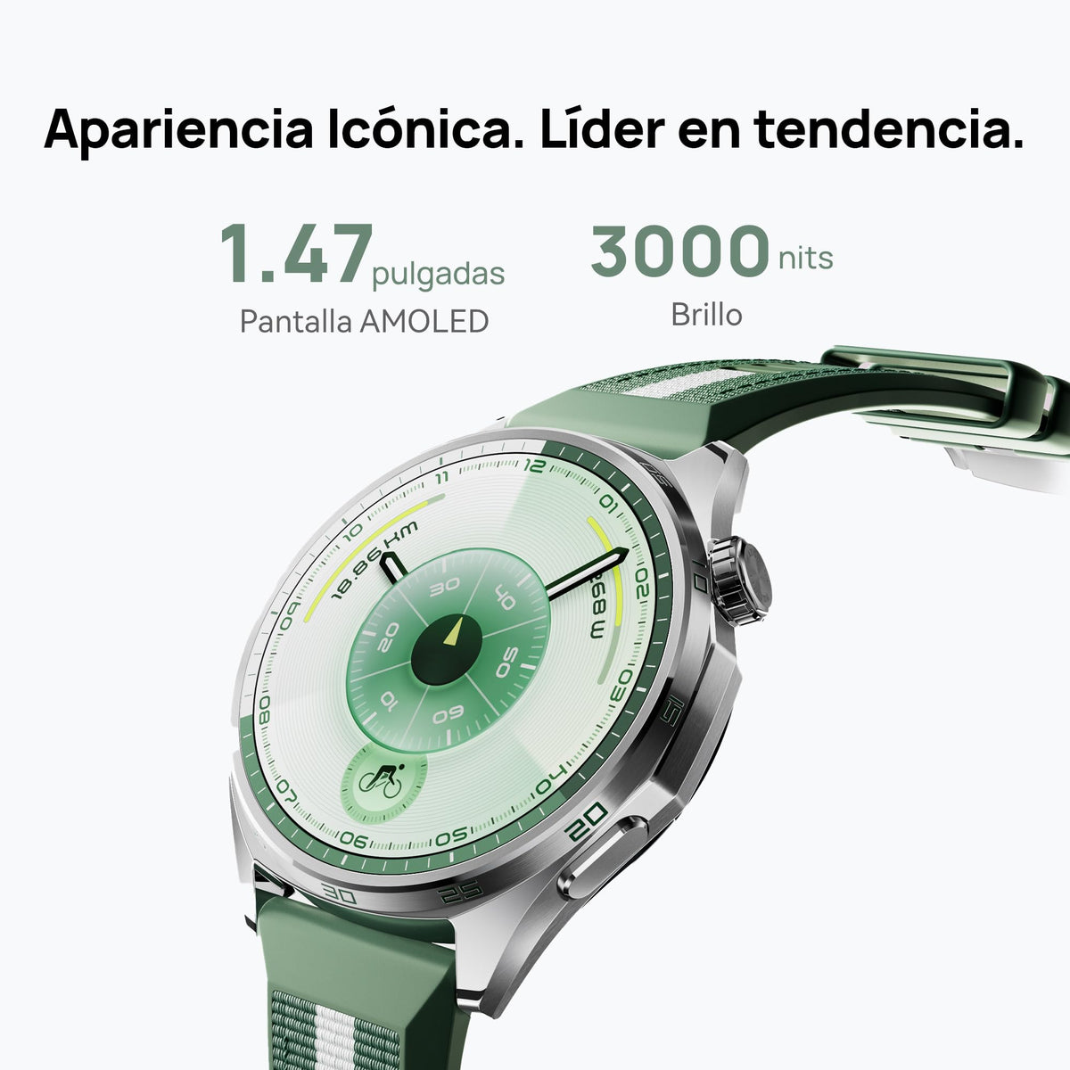 Smartwatch HUAWEI Watch GT 6 Verde 46mm para Hombre