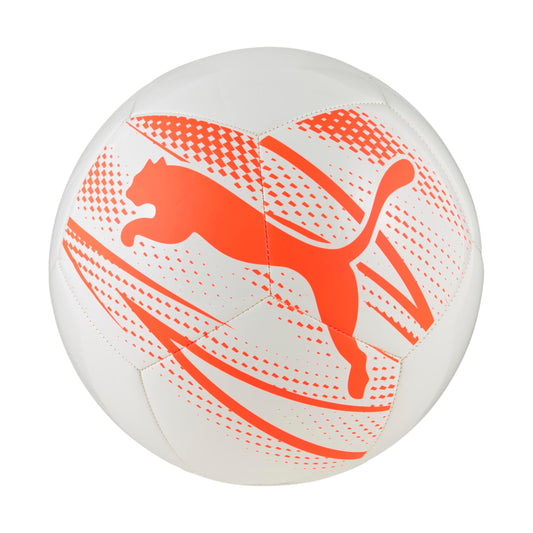 Balón de Fútbol PUMA Blanco Naranja ATTACANTO Graphic Talla 4 para Unisex