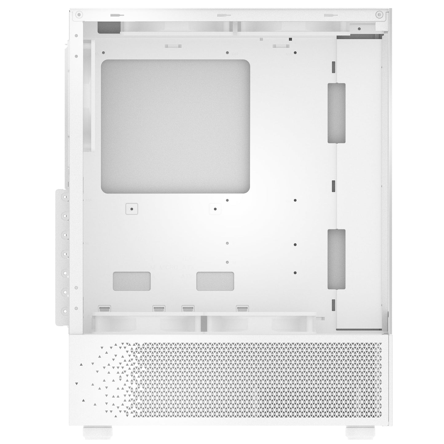 XPG GABINETE ADATA Invader X Mini Blanco ARGB ATX S/Fuente Cristal INVADERXMINIMT-WHCWW