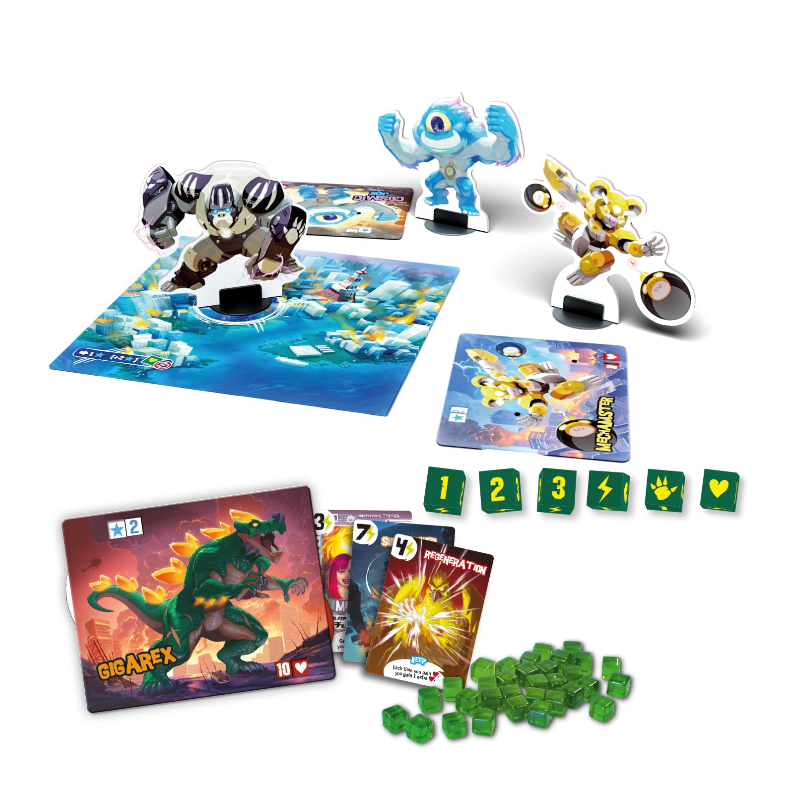 Devir King of Tokyo Origins Juego De Mesa En Español